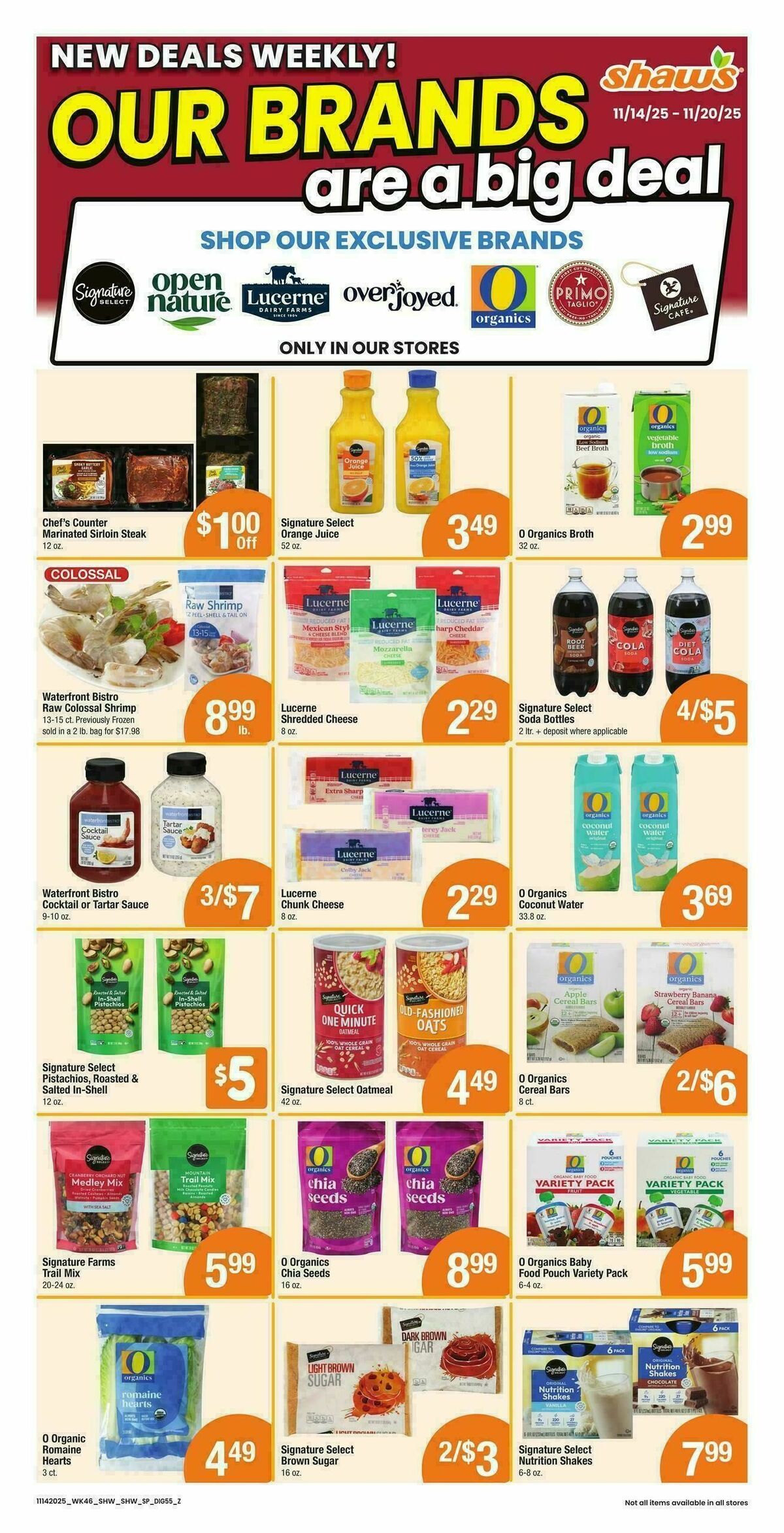 Shaw's Weekly Ad from November 14