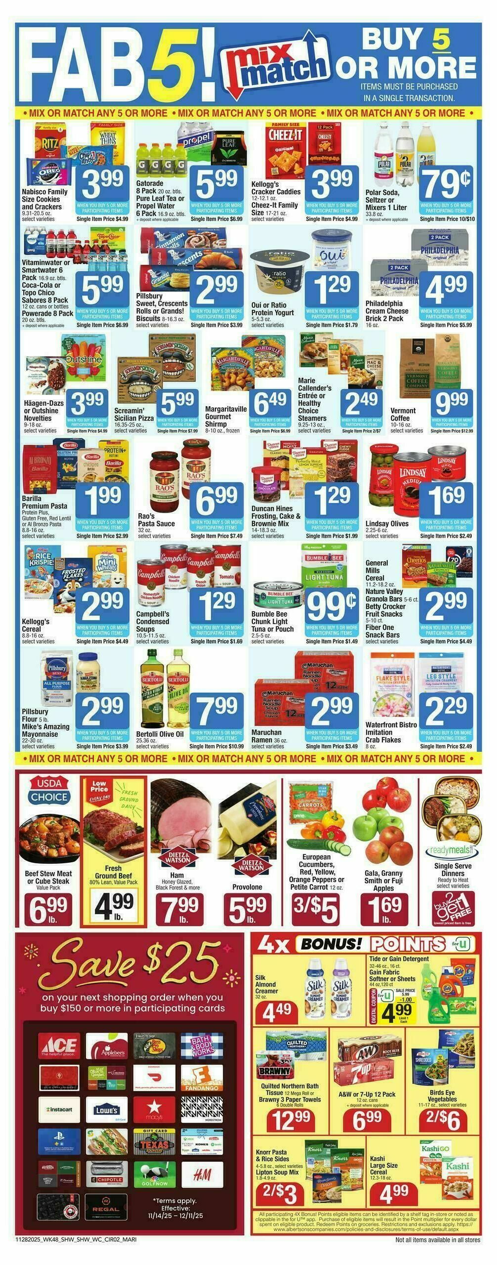 Shaw's Weekly Ad from November 28