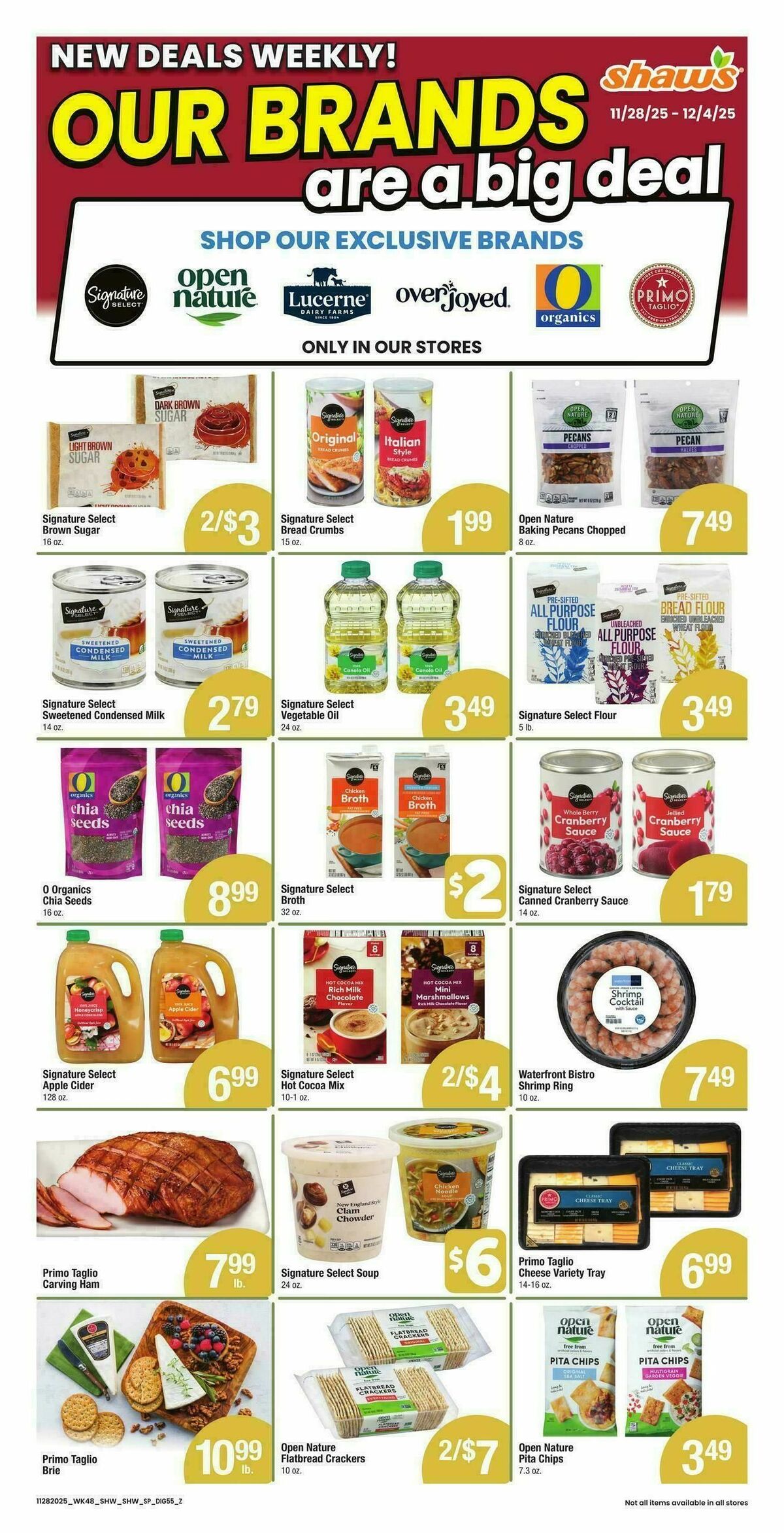 Shaw's Weekly Ad from November 28