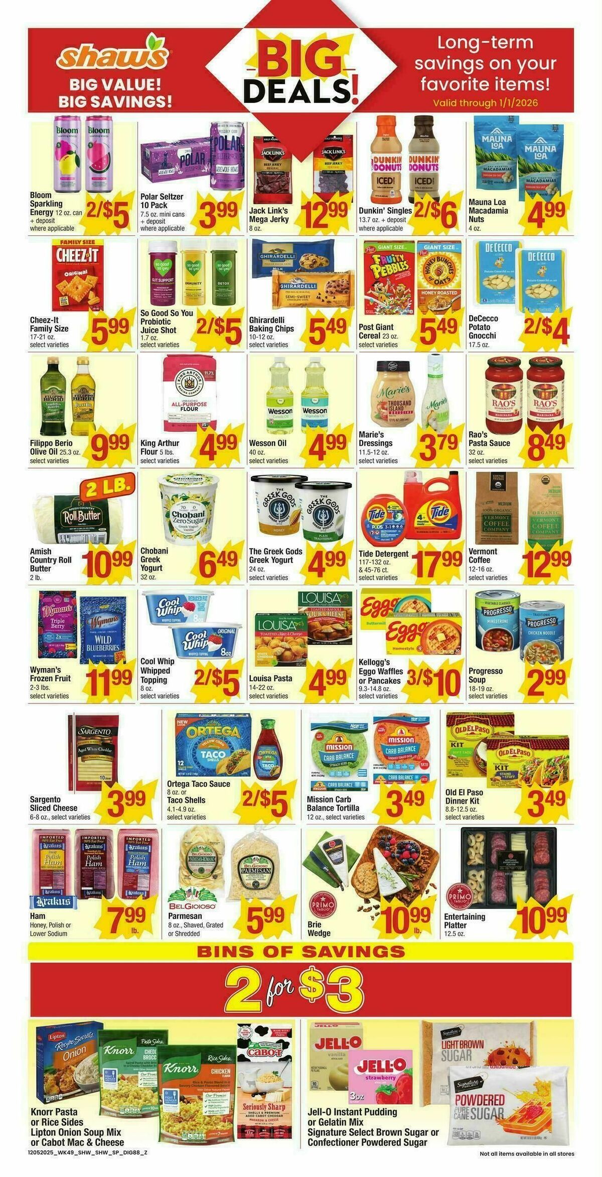 Shaw's Weekly Ad from December 5