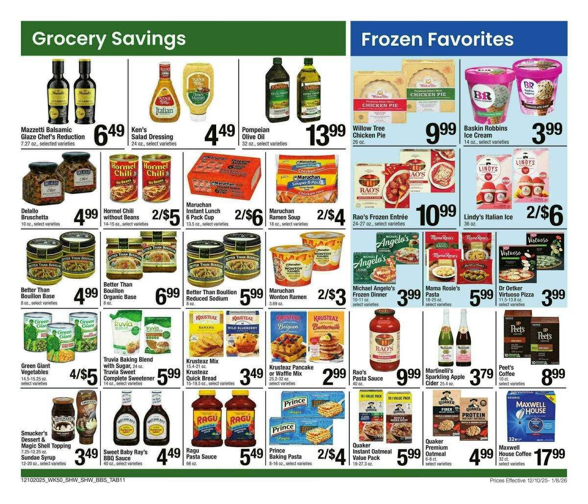 Shaw's Big Book of Savings Weekly Ad from December 10