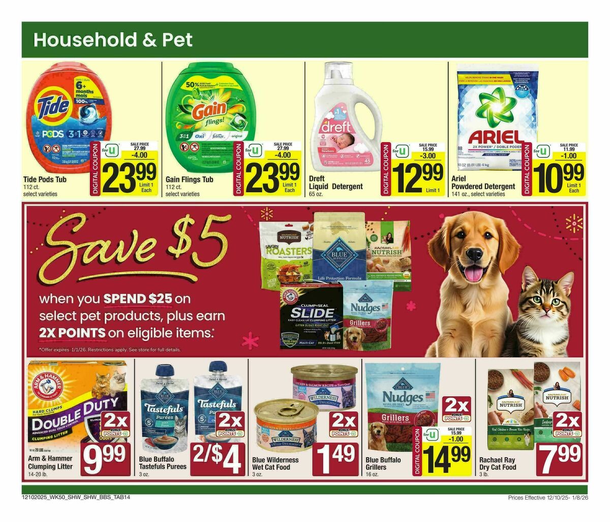 Shaw's Big Book of Savings Weekly Ad from December 10