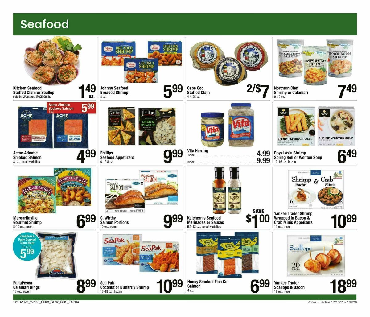 Shaw's Big Book of Savings Weekly Ad from December 10