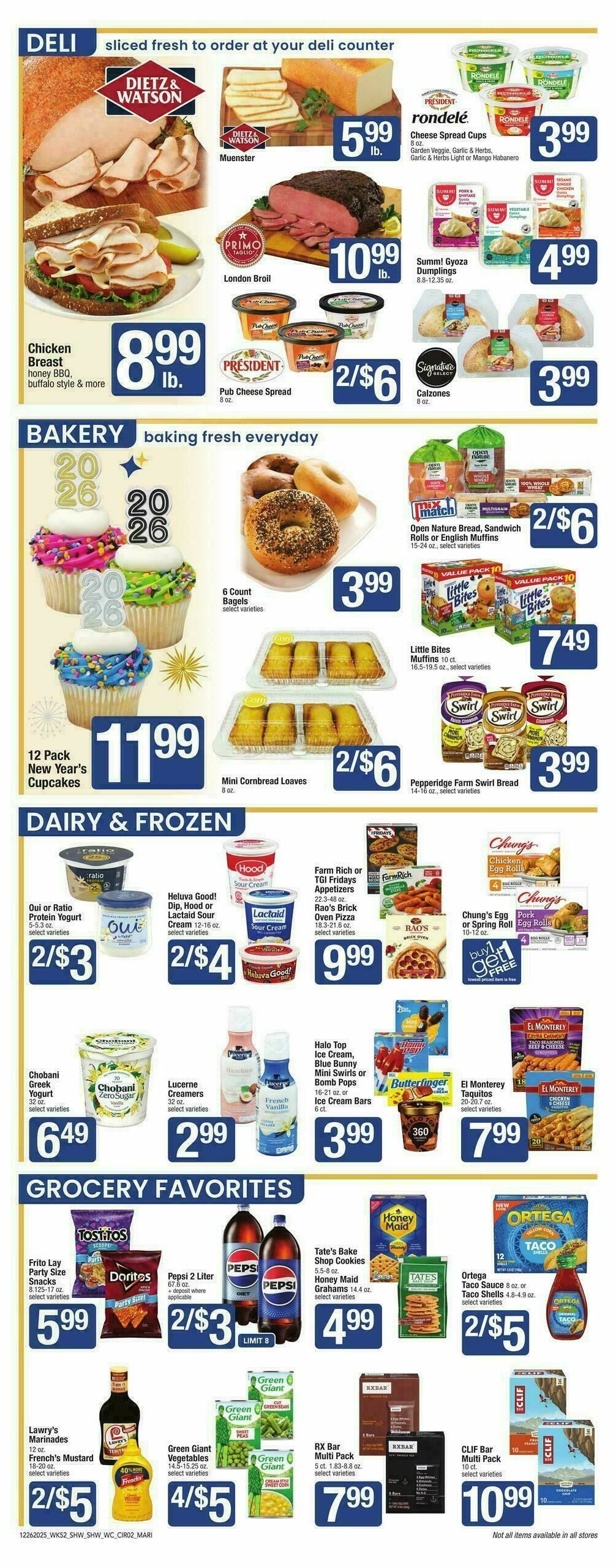 Shaw's Weekly Ad from December 26