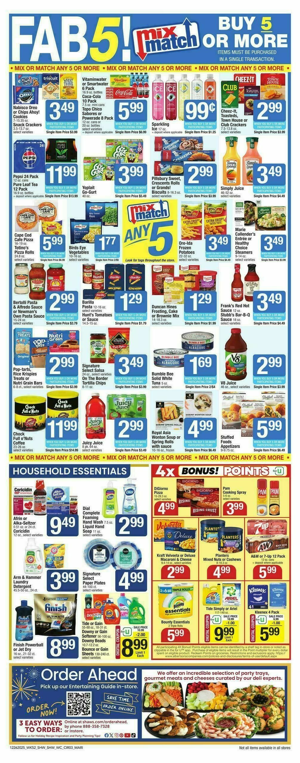 Shaw's Weekly Ad from December 26