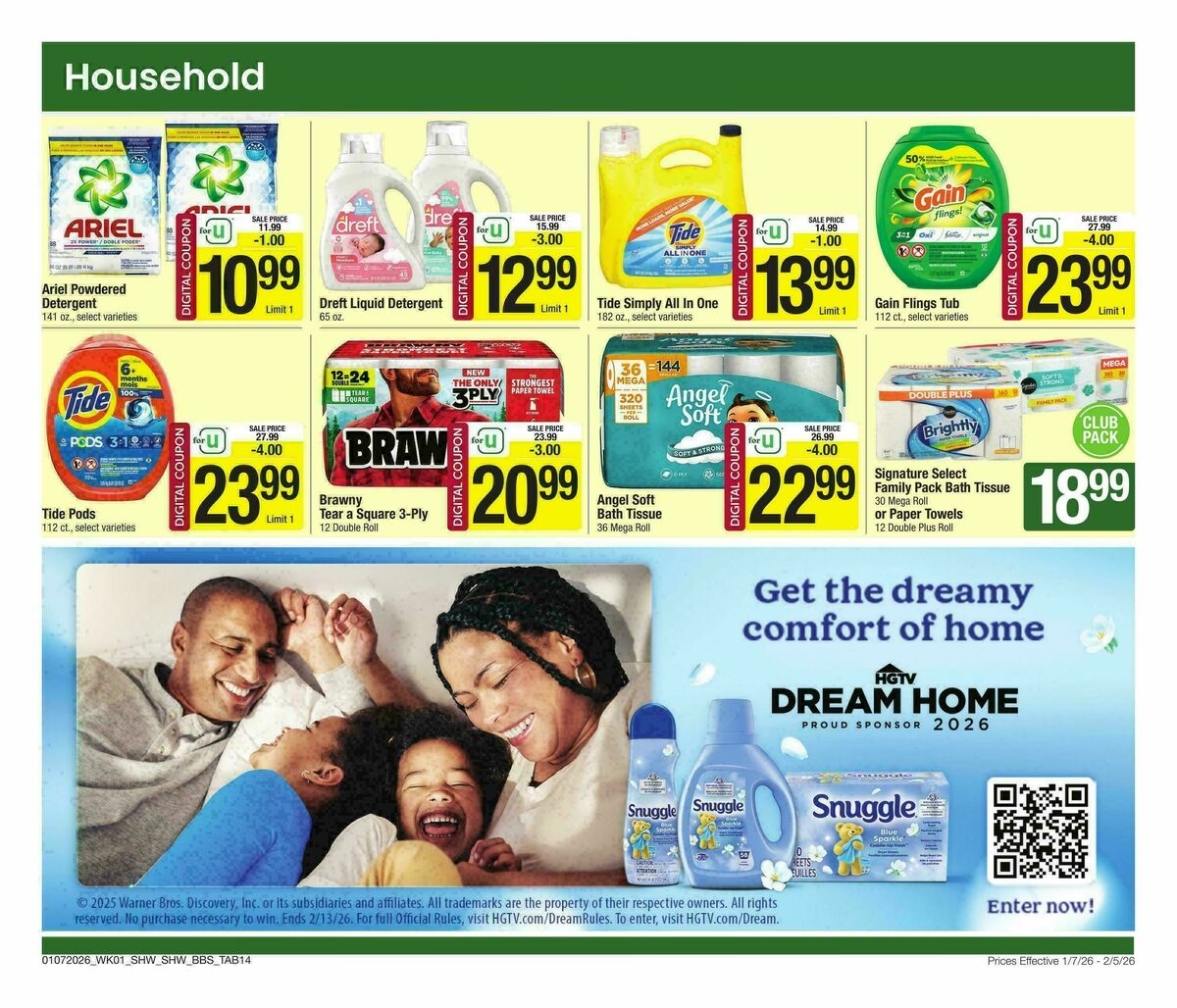 Shaw's Big Book of Savings Weekly Ad from January 7