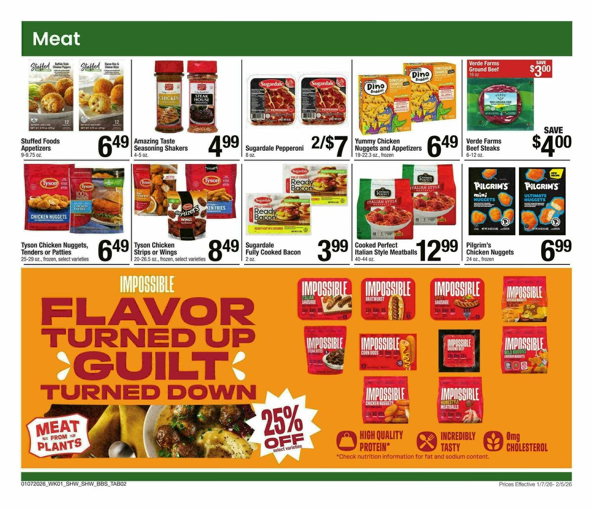 Shaw's Big Book of Savings Weekly Ad from January 7