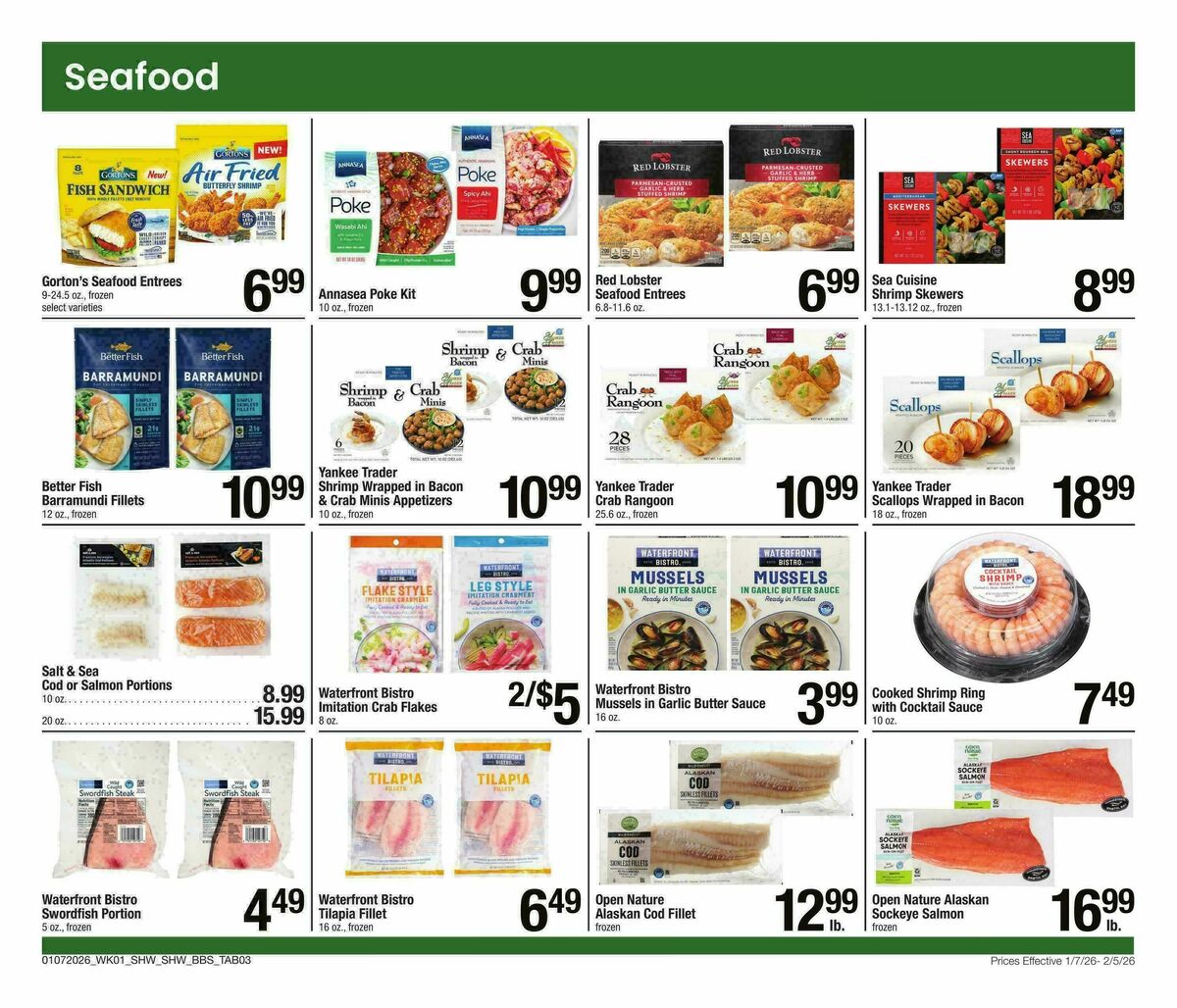 Shaw's Big Book of Savings Weekly Ad from January 7