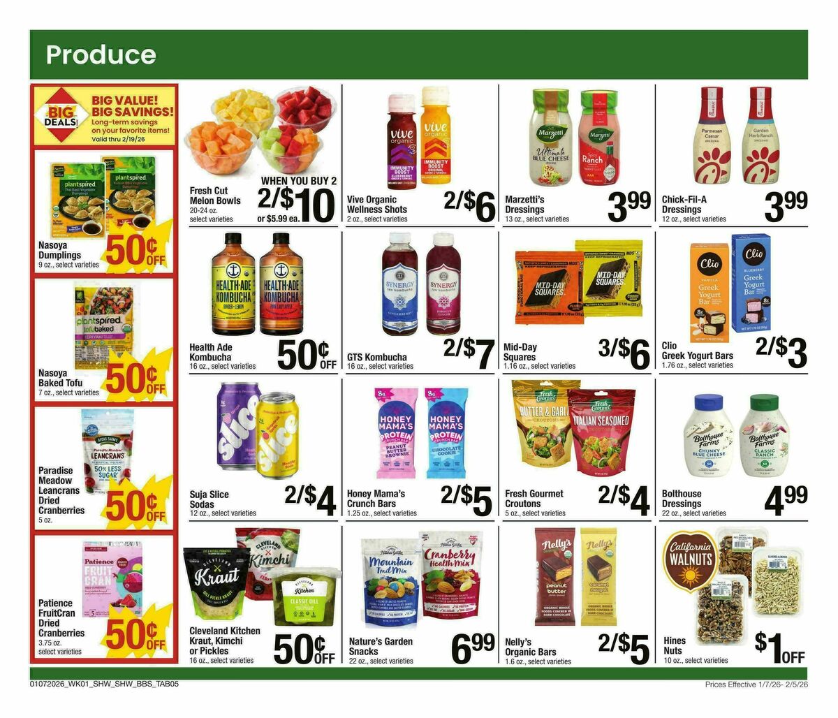 Shaw's Big Book of Savings Weekly Ad from January 7