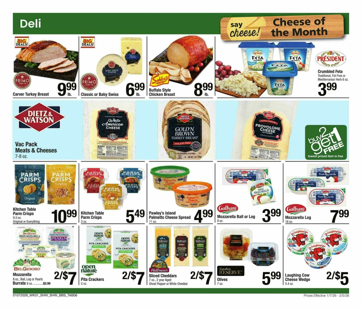 Shaw's Big Book of Savings Weekly Ad from January 7