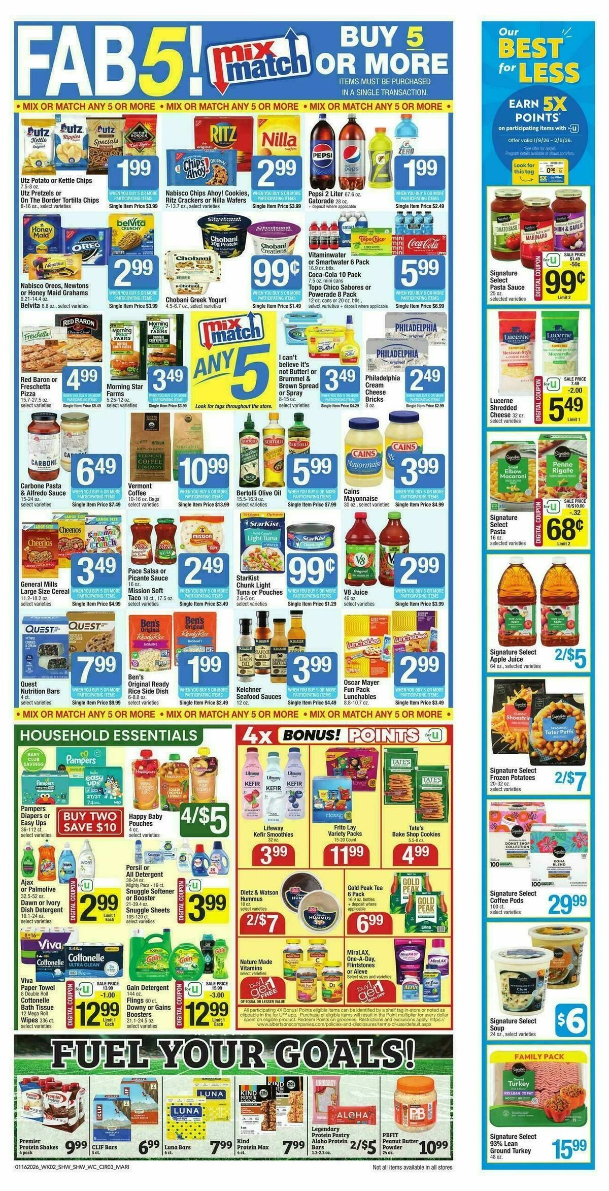 Shaw's Weekly Ad from January 16