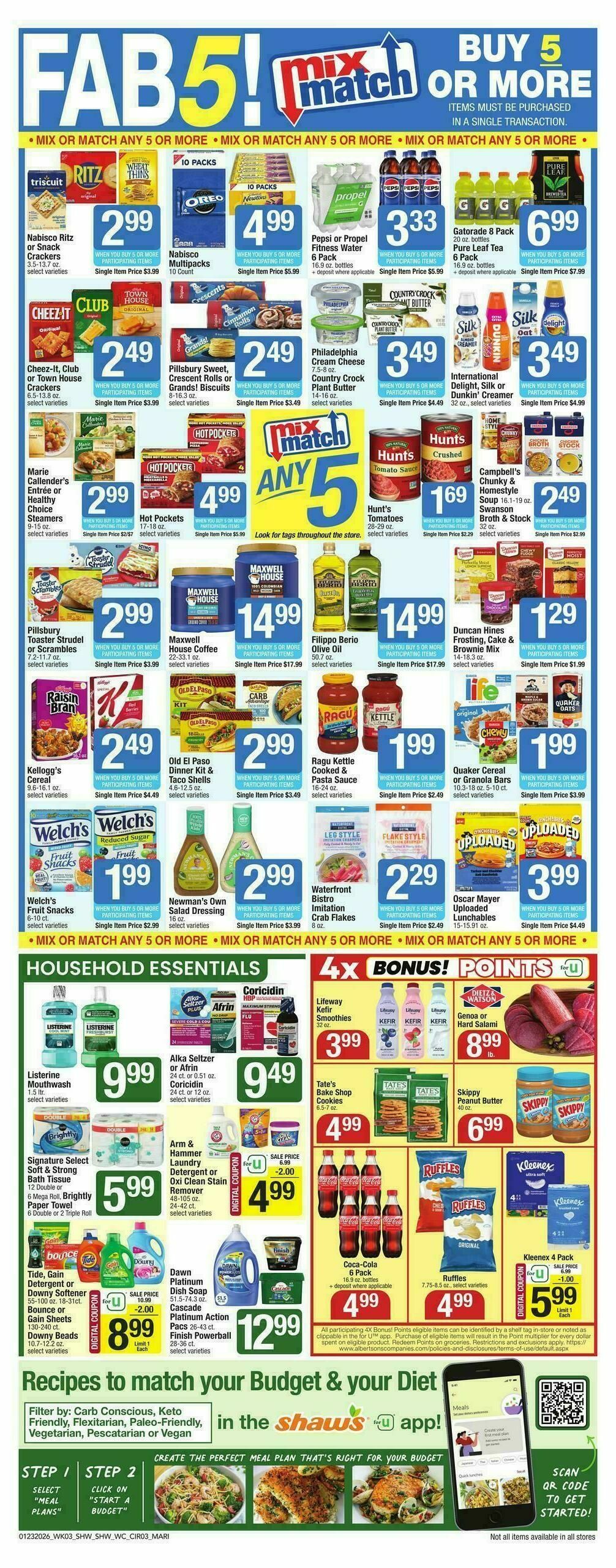 Shaw's Weekly Ad from January 23