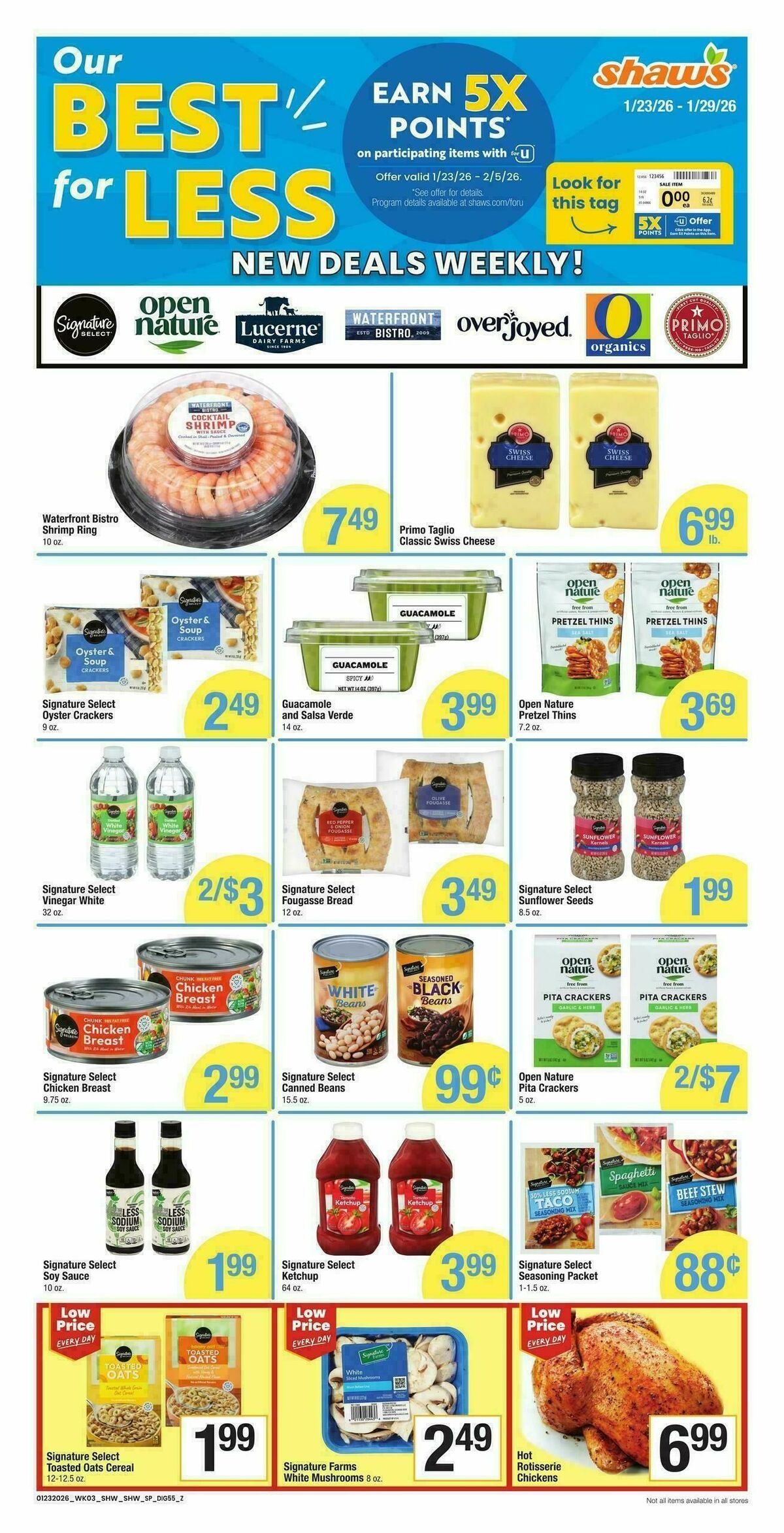 Shaw's Weekly Ad from January 23