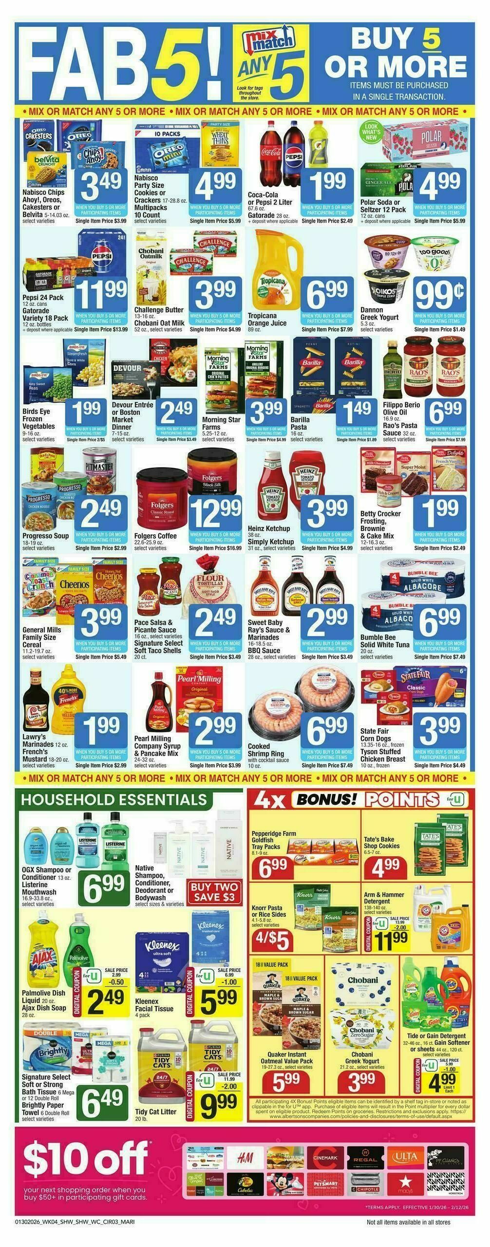 Shaw's Weekly Ad from January 30