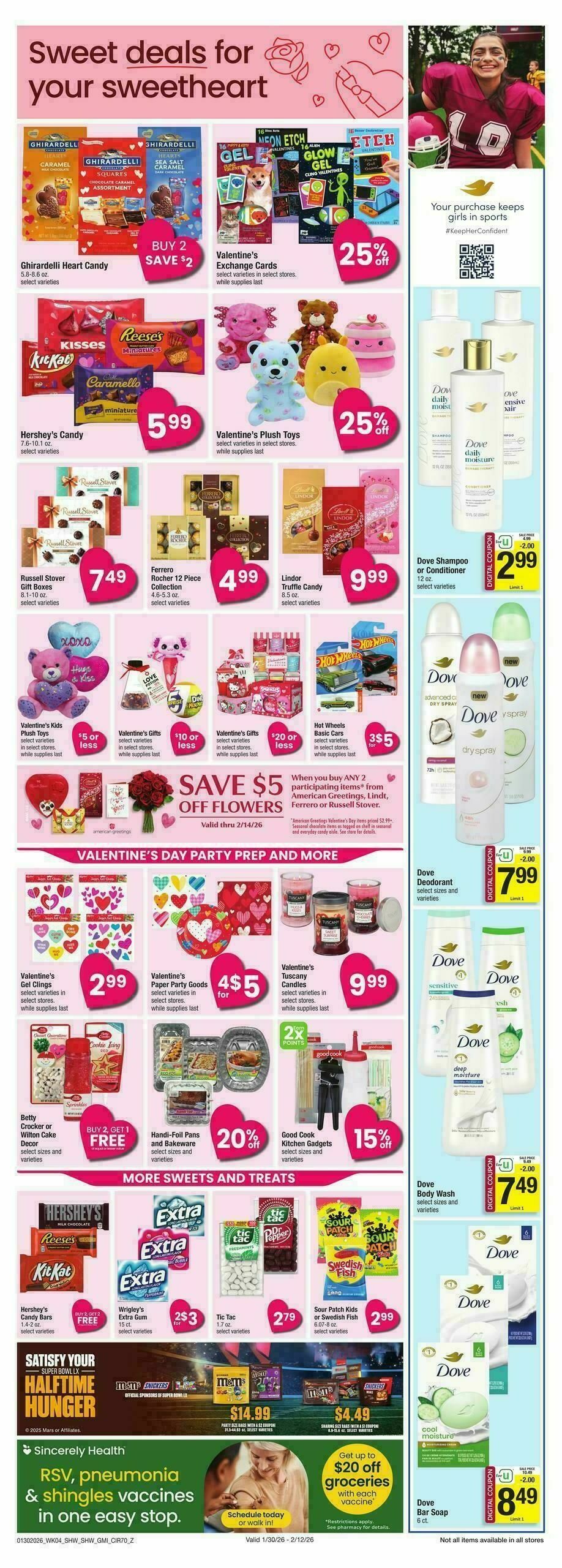 Shaw's Weekly Ad from January 30