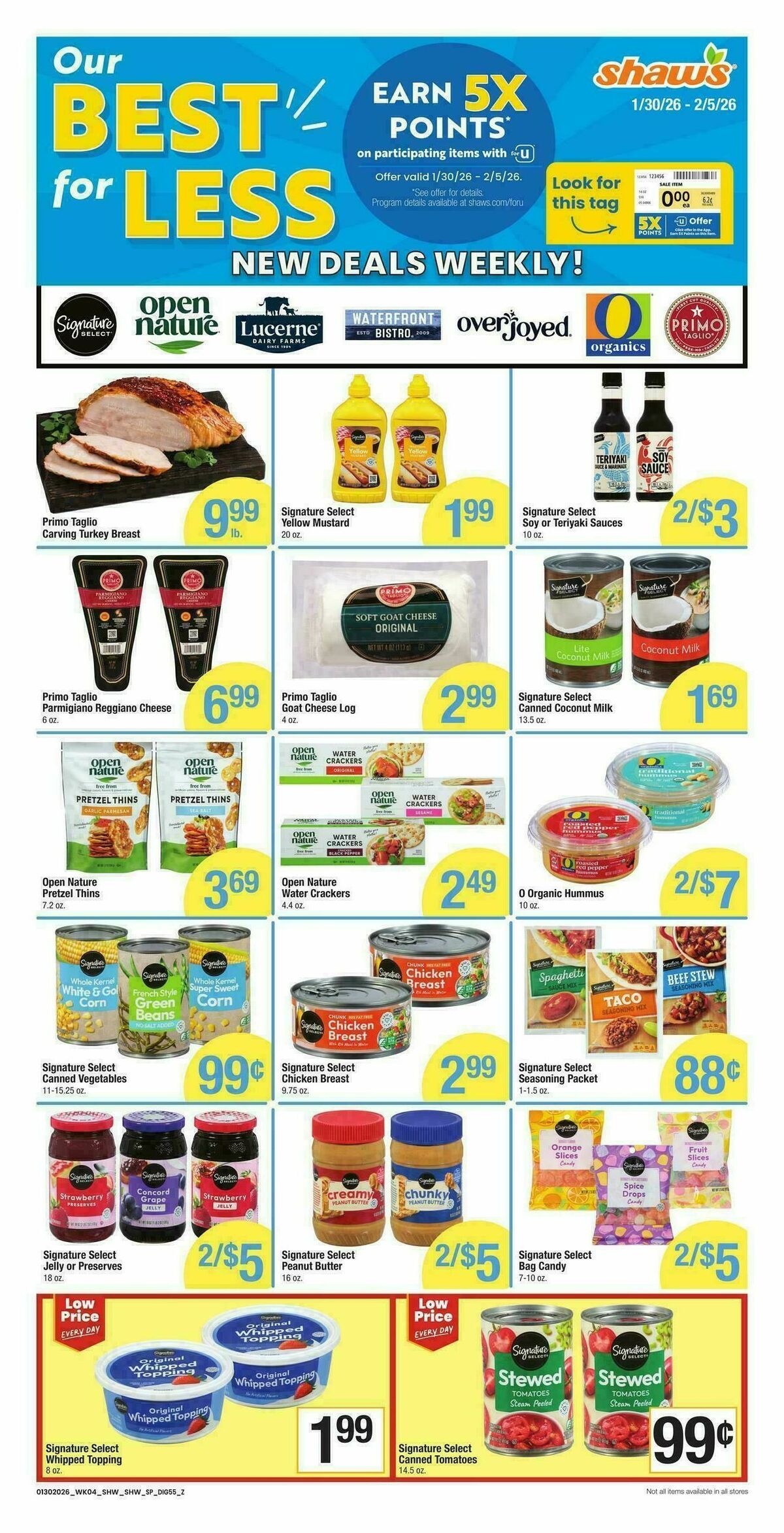 Shaw's Weekly Ad from January 30