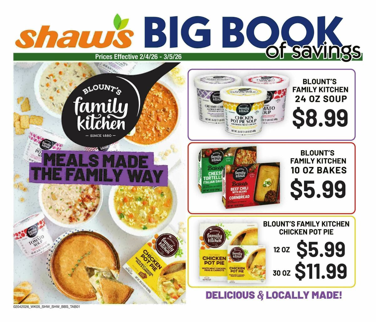Shaw's Big Book of Savings Weekly Ad from February 4
