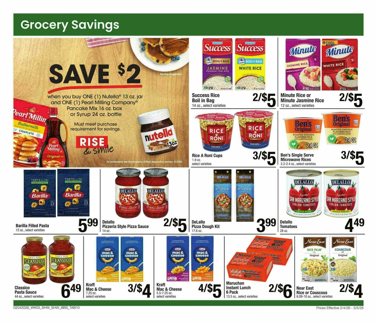 Shaw's Big Book of Savings Weekly Ad from February 4