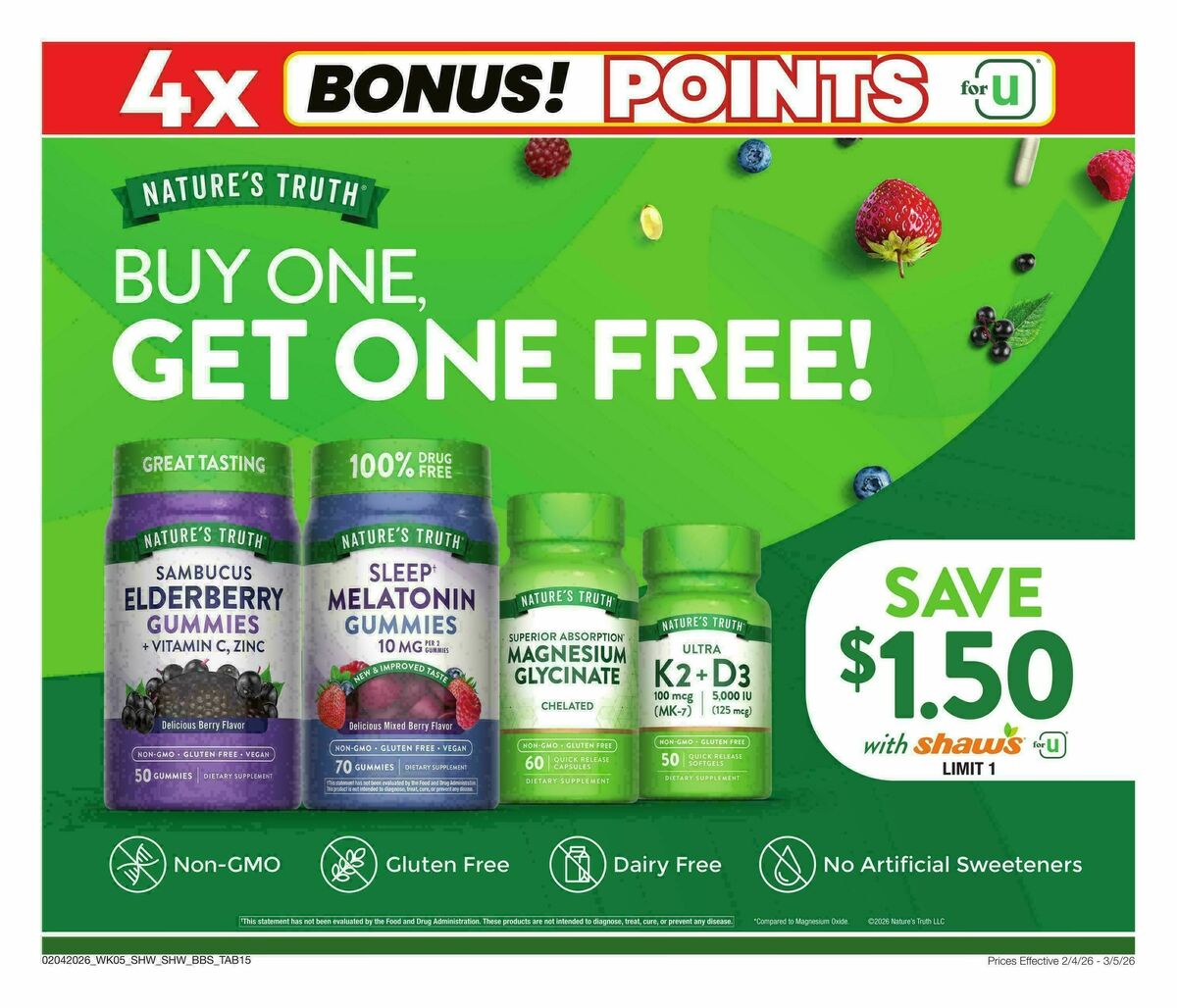 Shaw's Big Book of Savings Weekly Ad from February 4