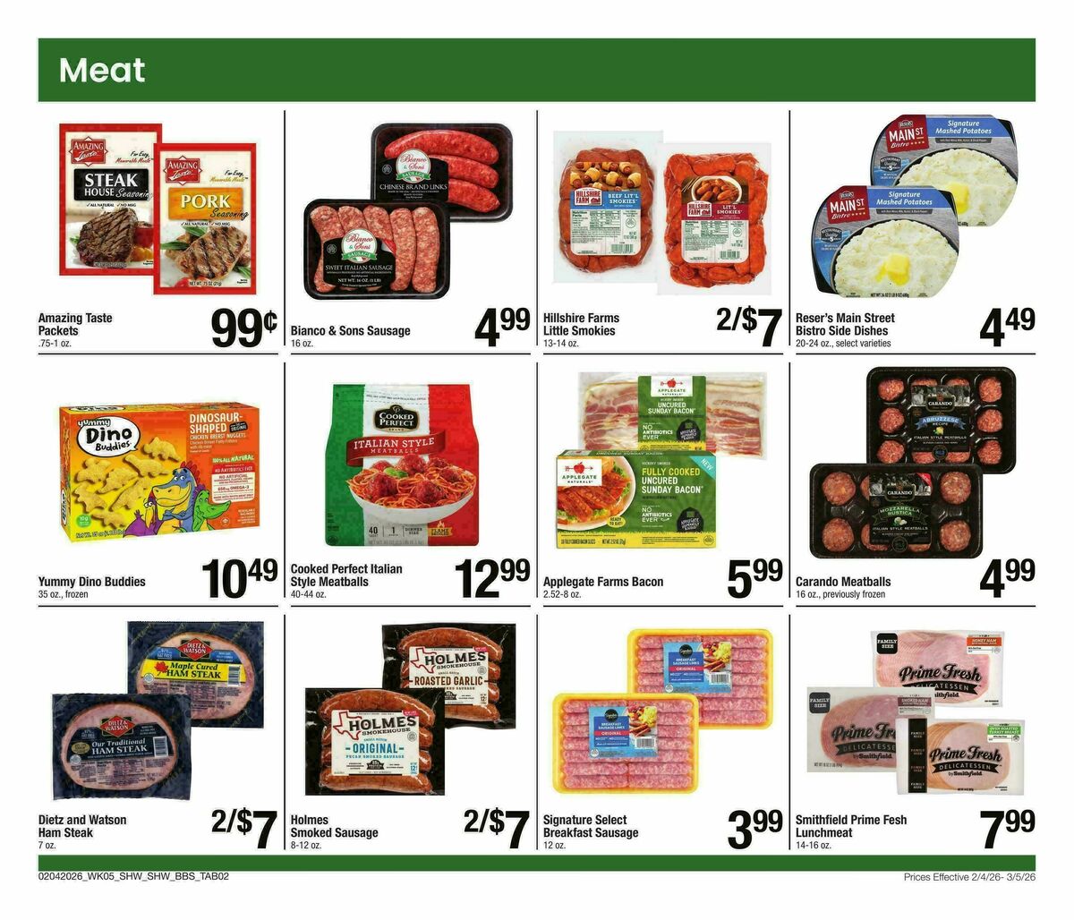 Shaw's Big Book of Savings Weekly Ad from February 4