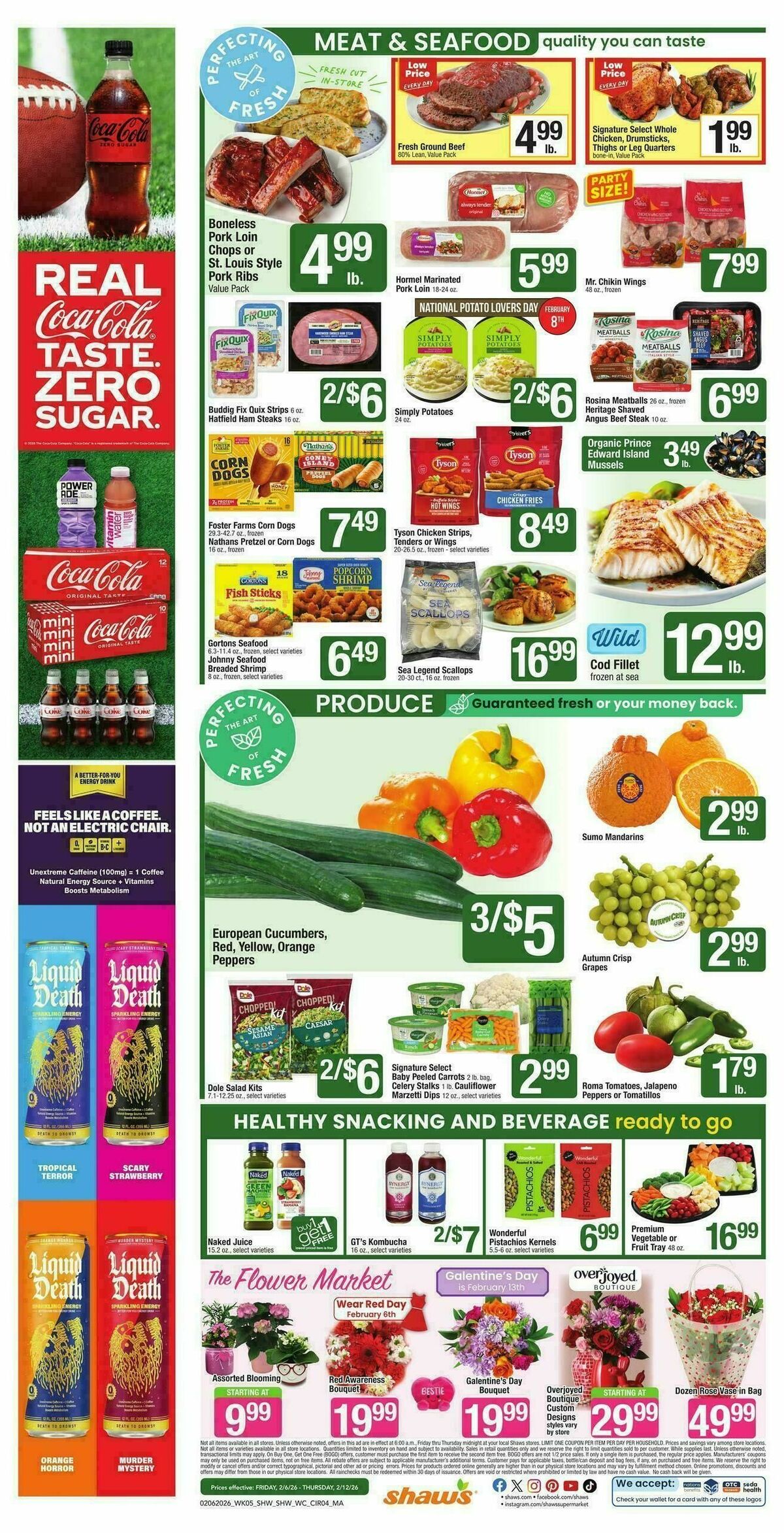 Shaw's Weekly Ad from February 6