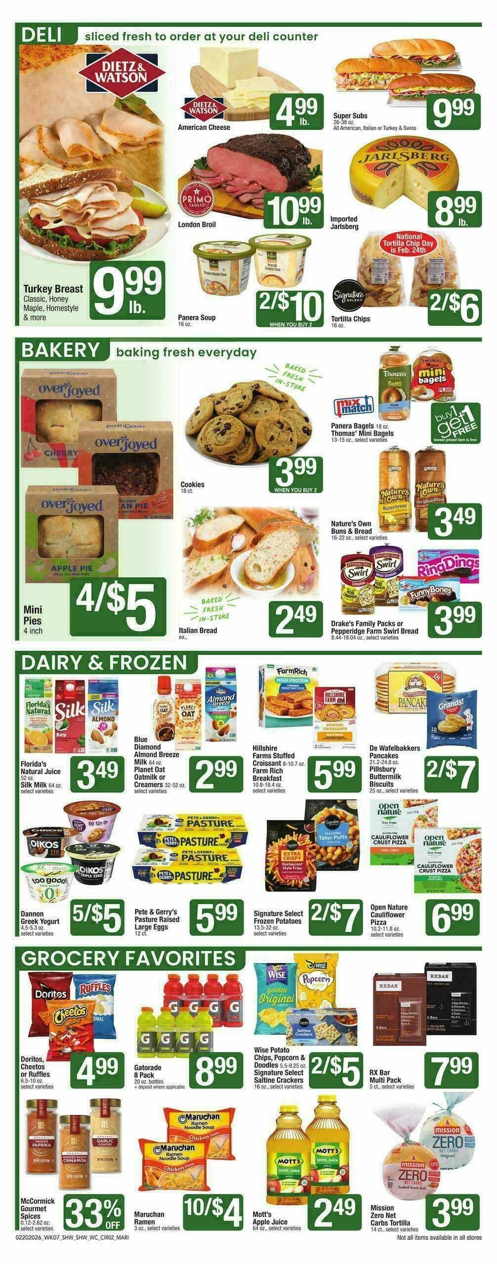 Shaw's Weekly Ad Weekly Ad from February 20