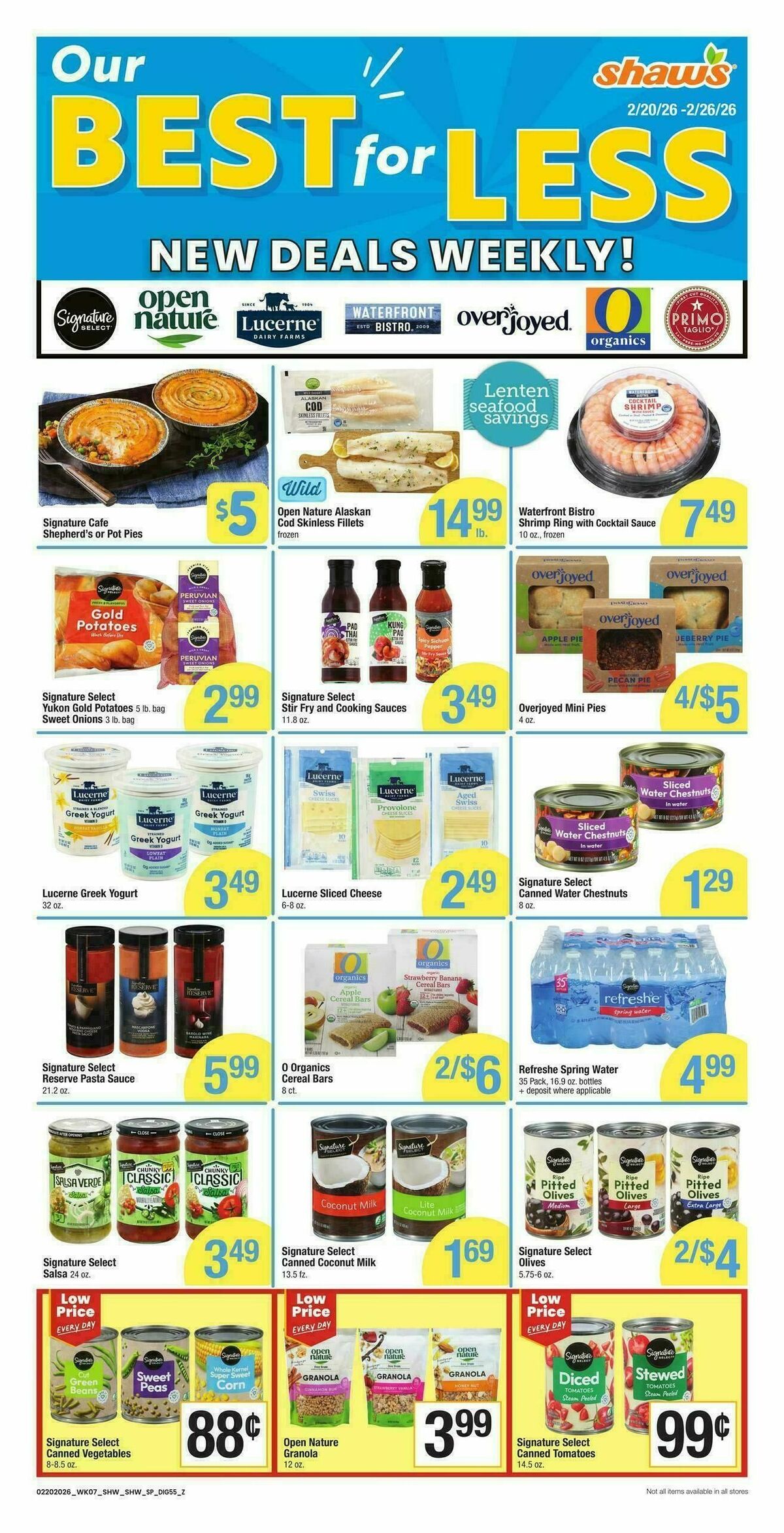 Shaw's Weekly Ad Weekly Ad from February 20