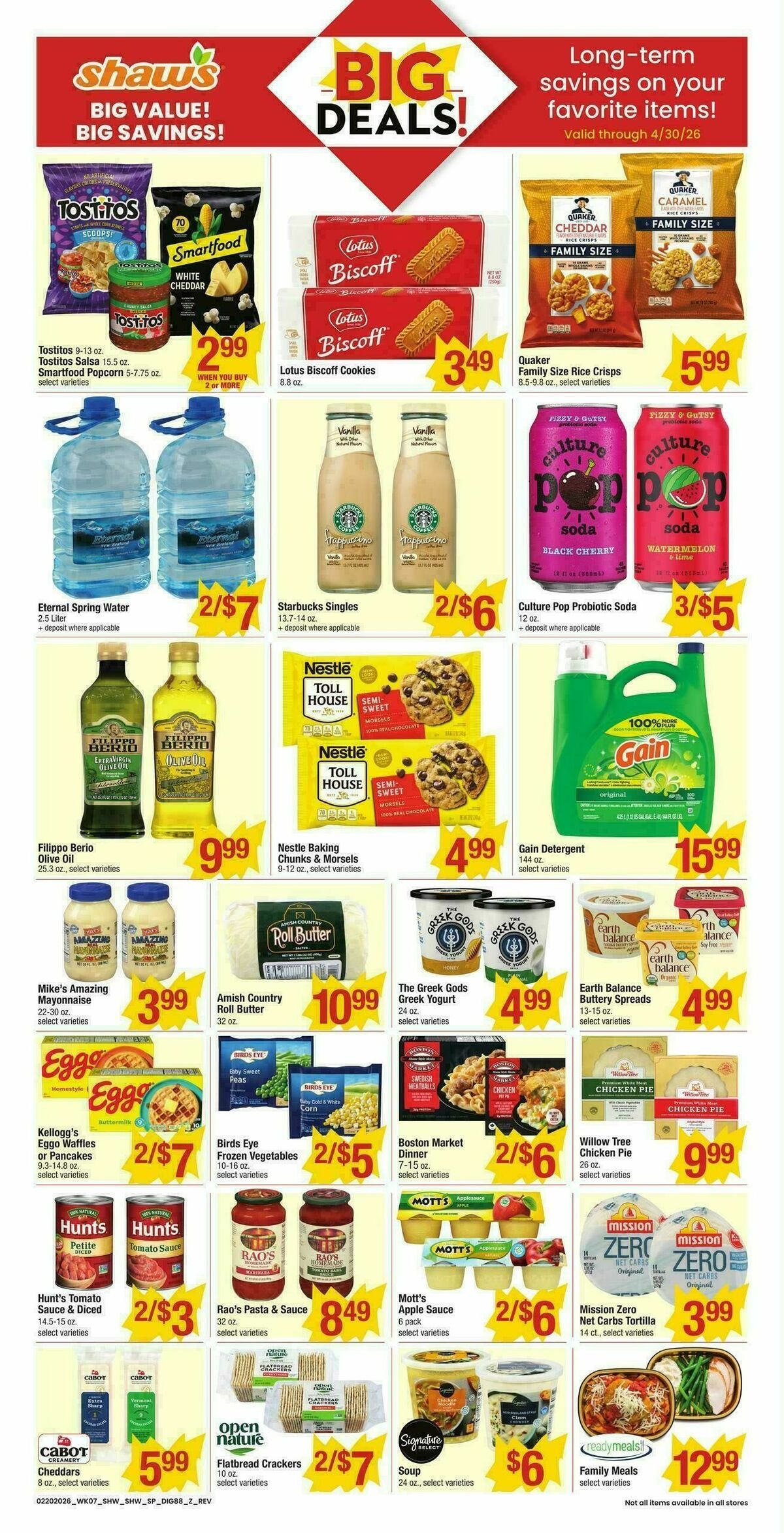 Shaw's Weekly Ad Weekly Ad from February 20