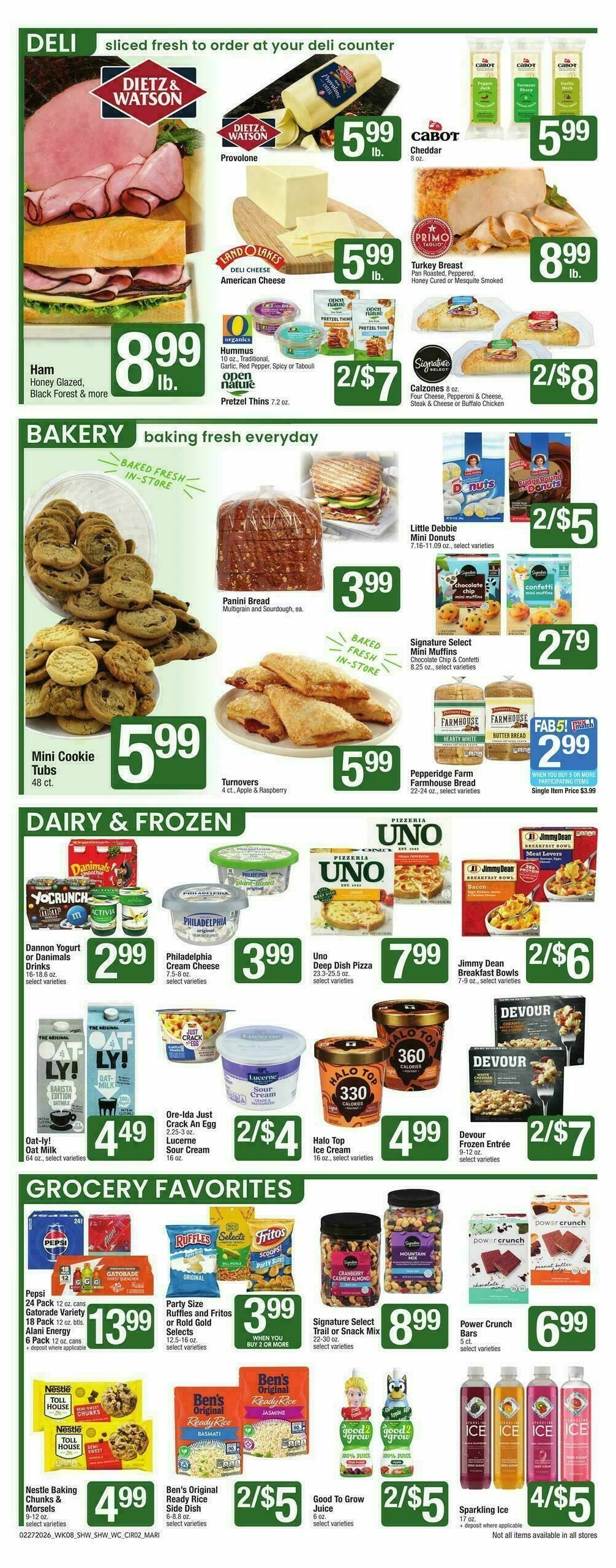 Shaw's Weekly Ad from February 27