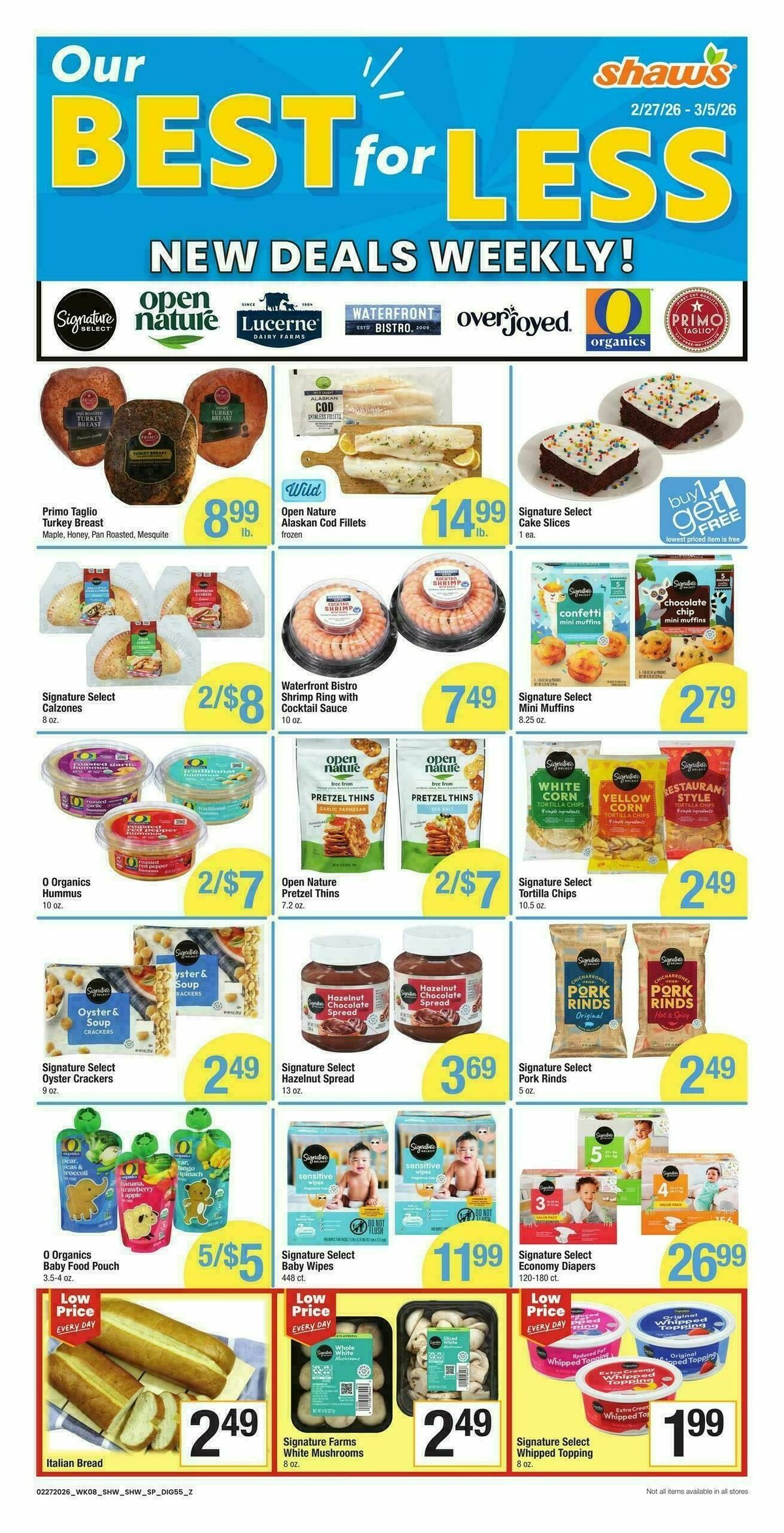 Shaw's Weekly Ad from February 27