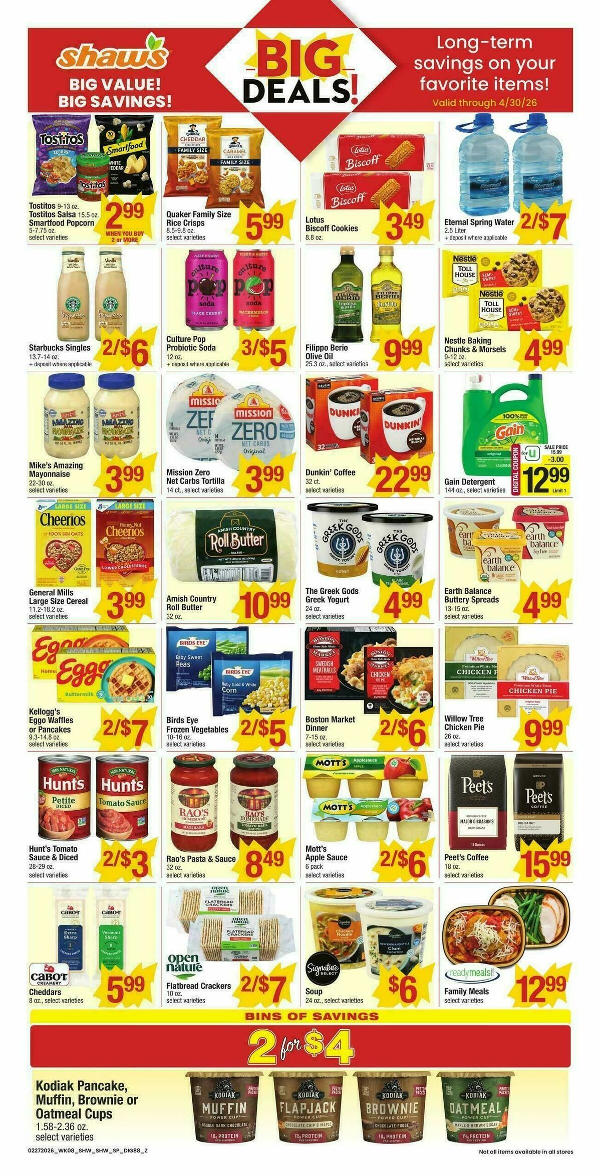 Shaw's Weekly Ad from February 27