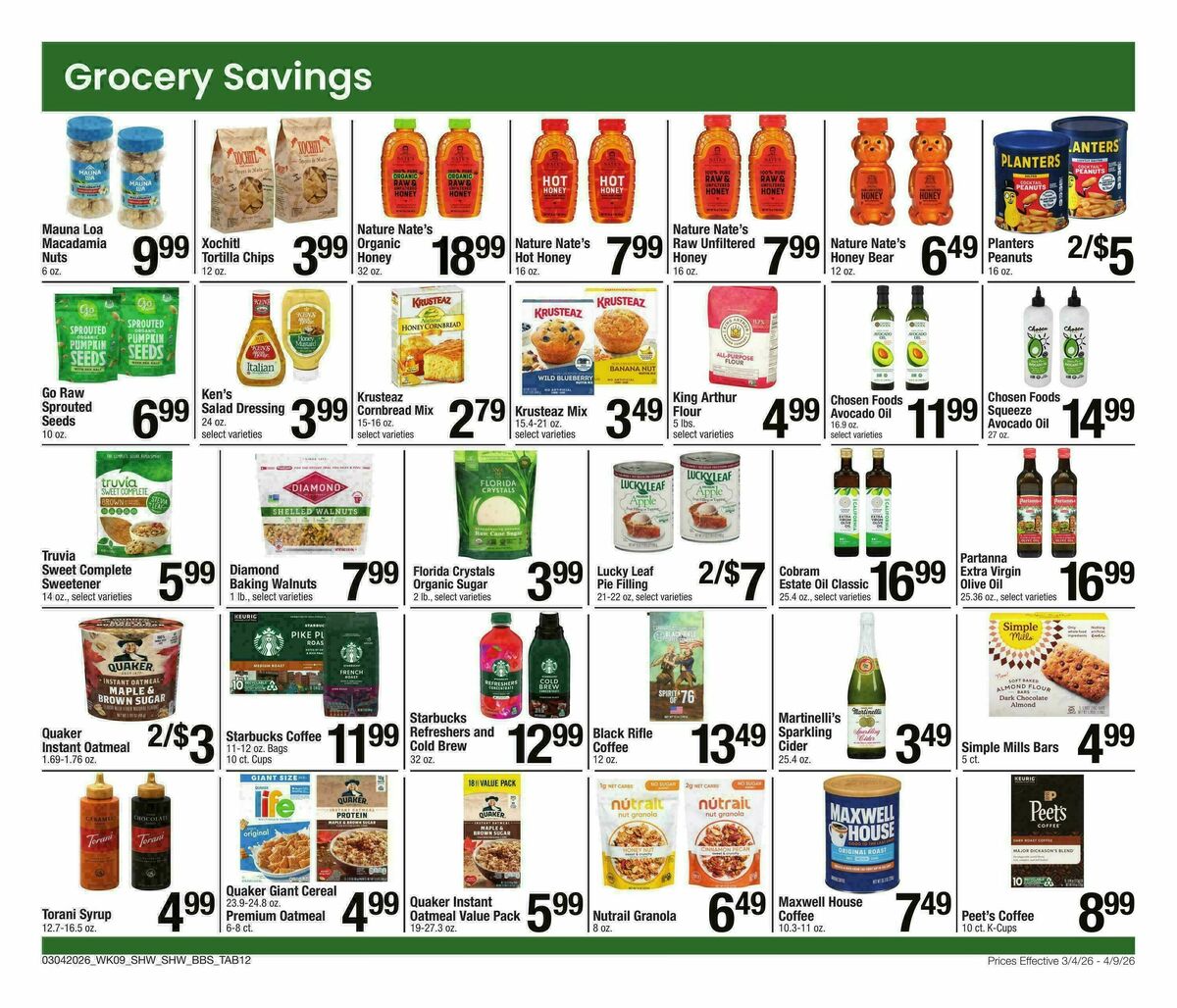 Shaw's Big Book of Savings Weekly Ad from March 4