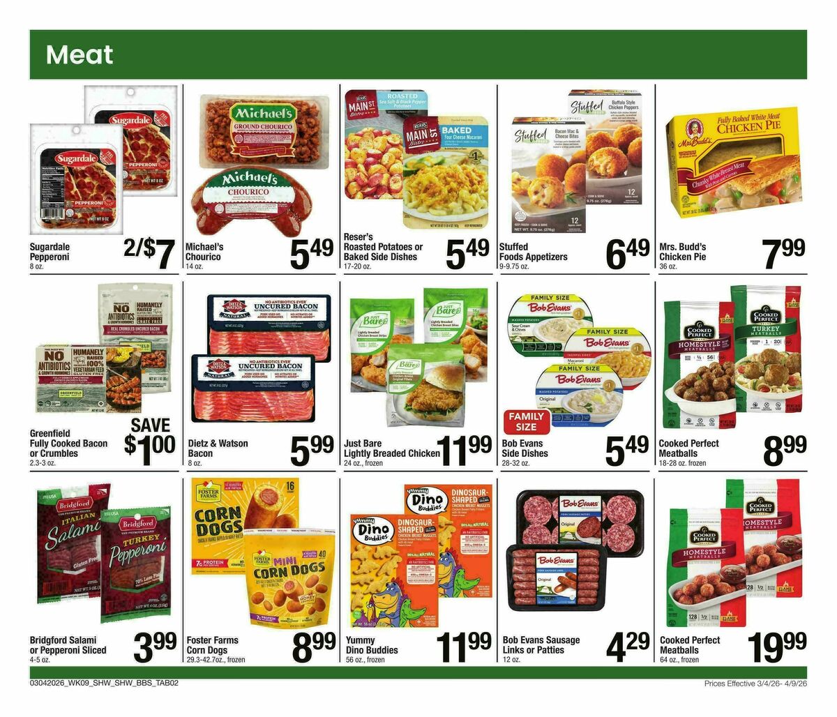 Shaw's Big Book of Savings Weekly Ad from March 4