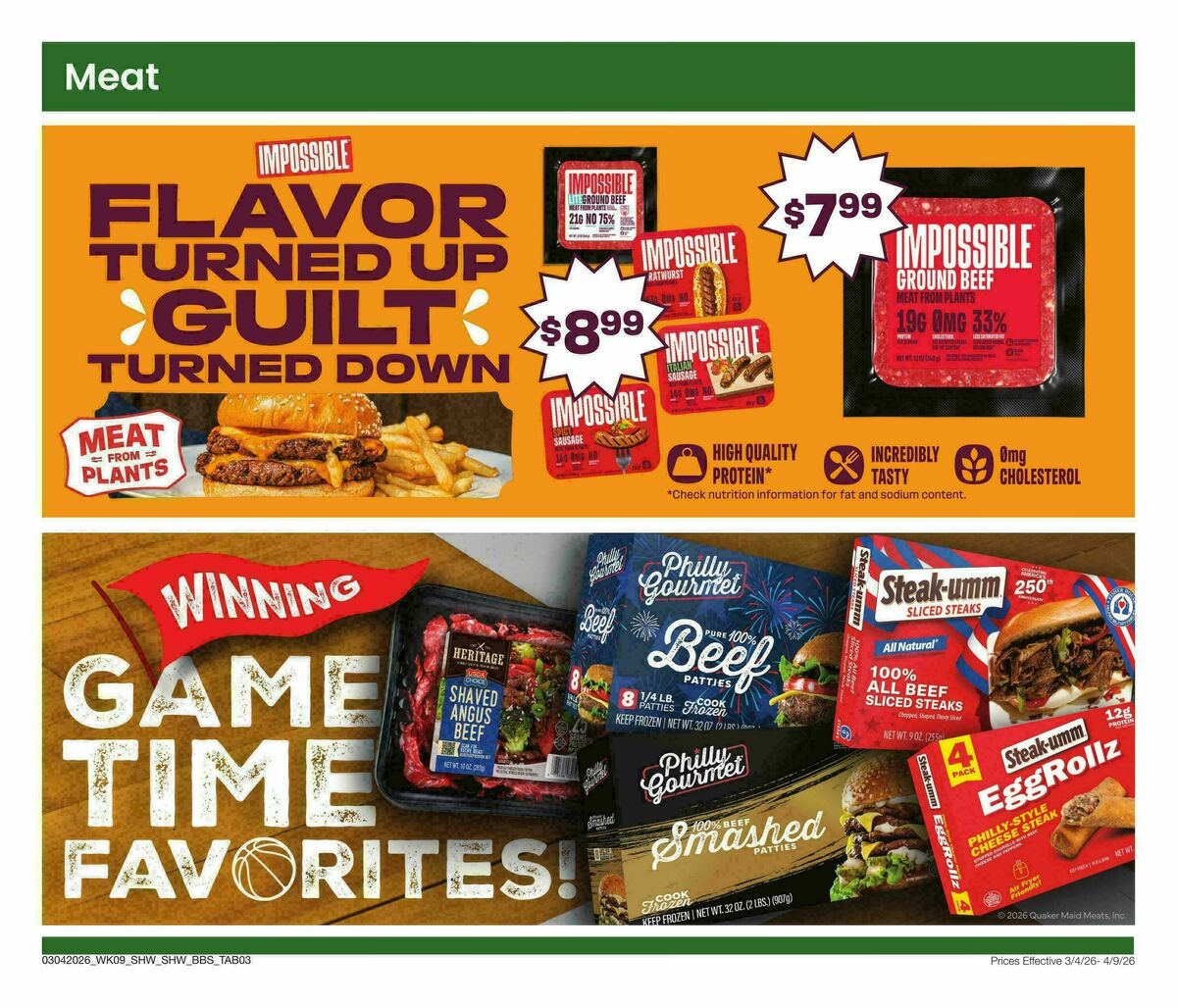 Shaw's Big Book of Savings Weekly Ad from March 4