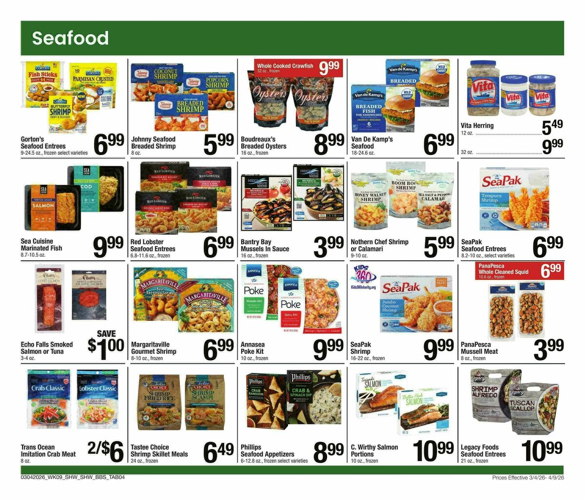 Shaw's Big Book of Savings Weekly Ad from March 4
