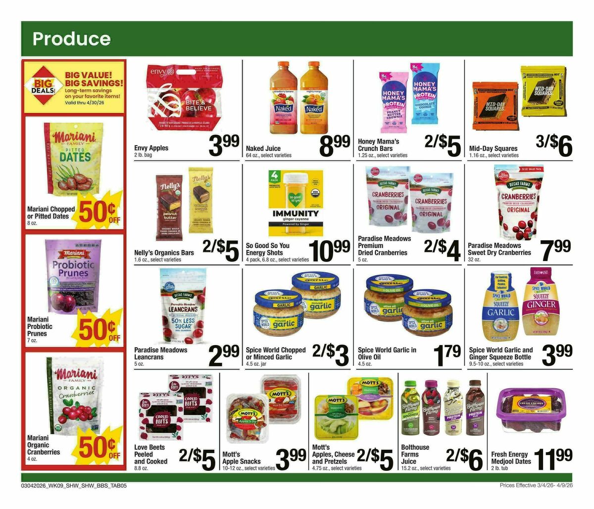Shaw's Big Book of Savings Weekly Ad from March 4