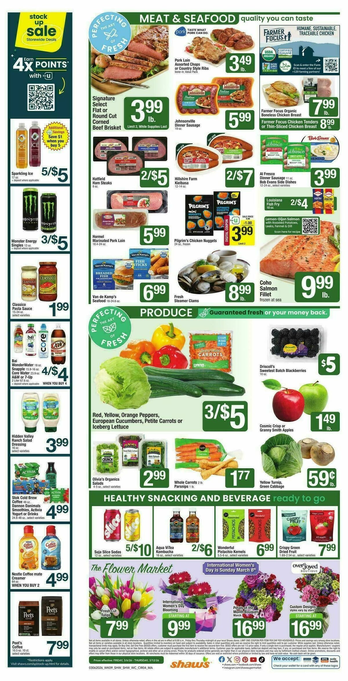 Shaw's Weekly Ad from March 6