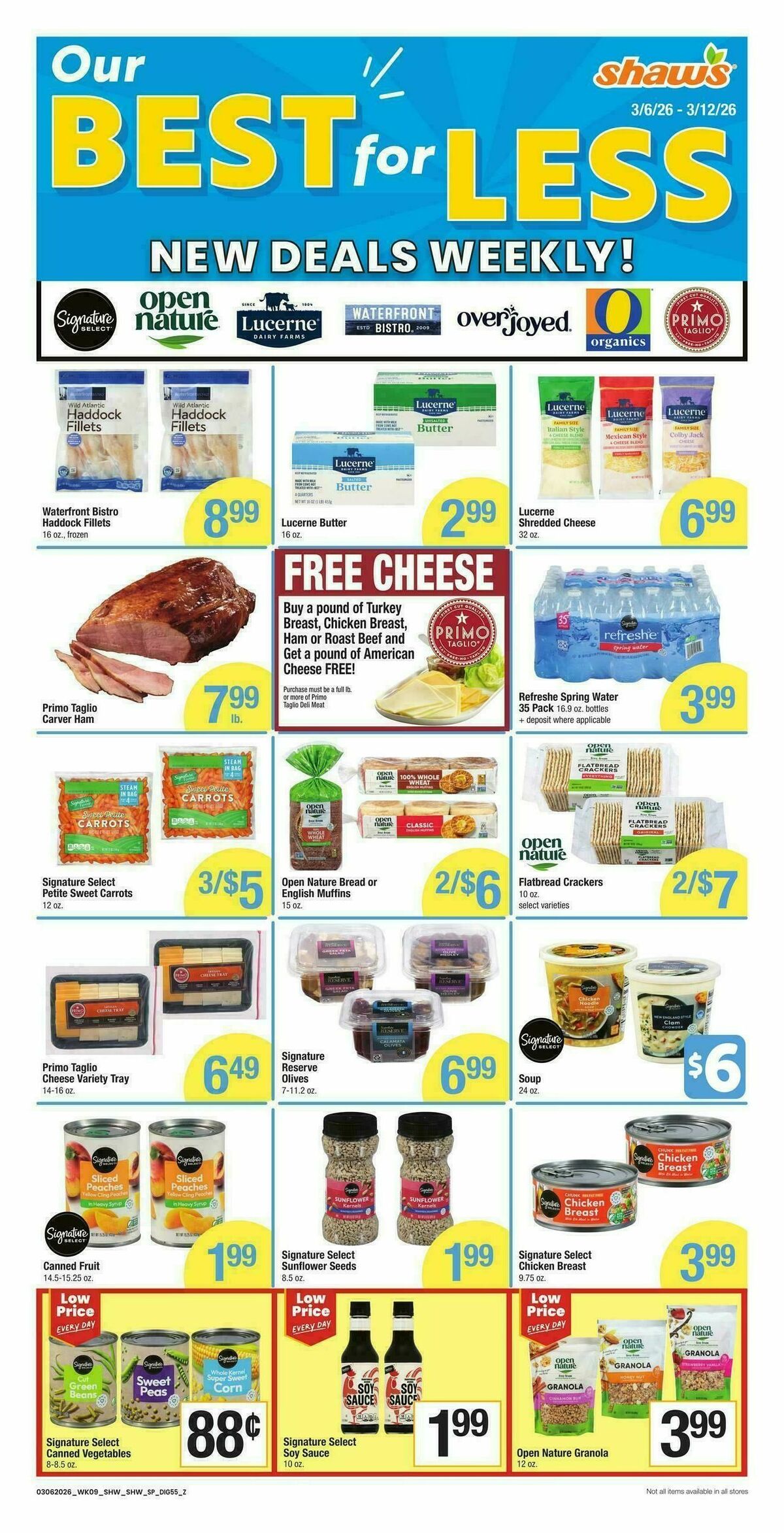 Shaw's Weekly Ad from March 6