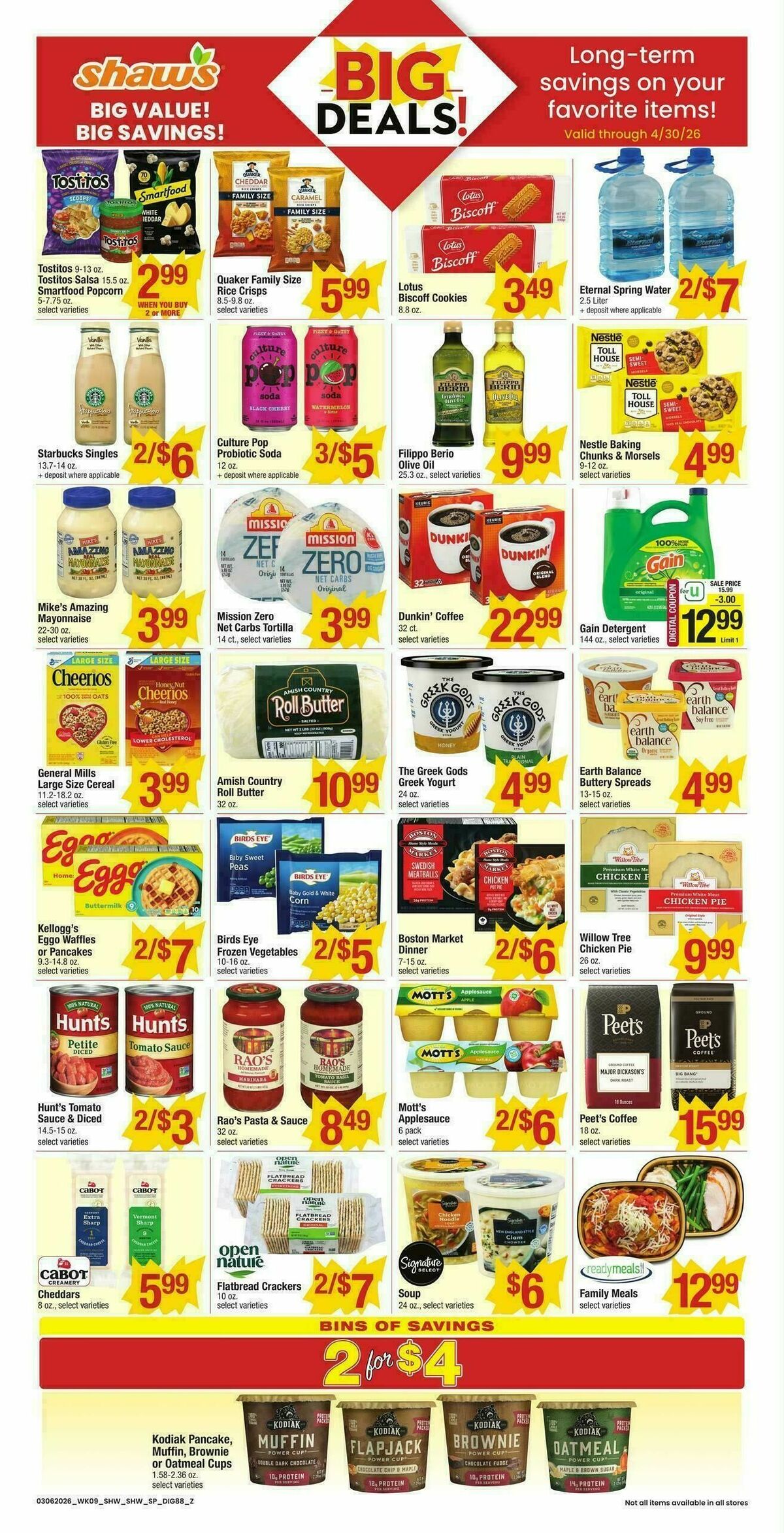 Shaw's Weekly Ad from March 6