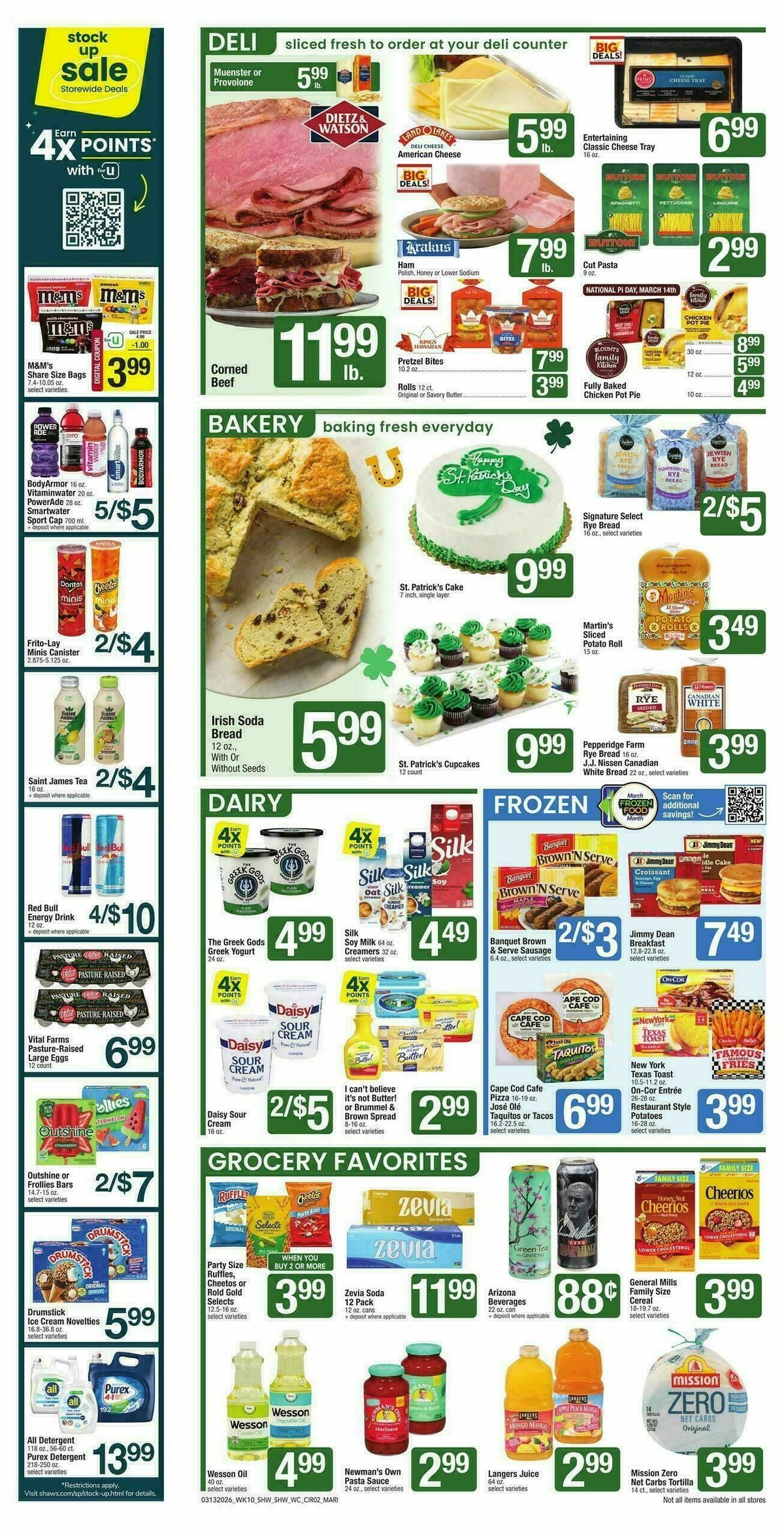 Shaw's Weekly Ad from March 13