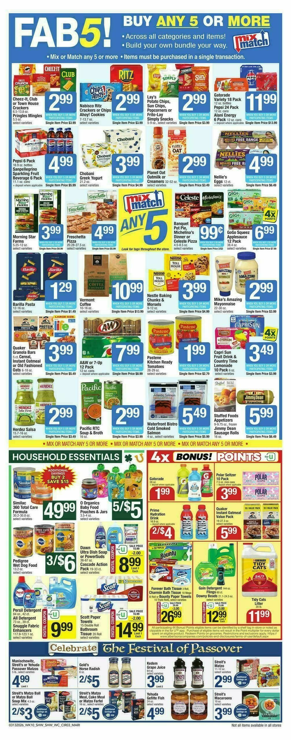 Shaw's Weekly Ad from March 13