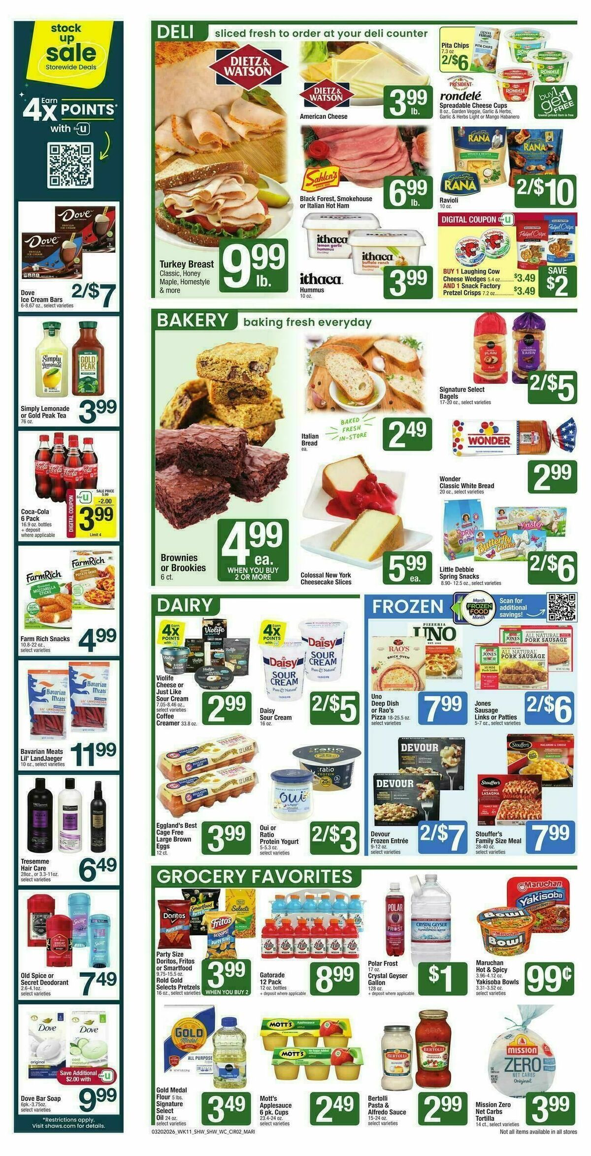 Shaw's Weekly Ad from March 20
