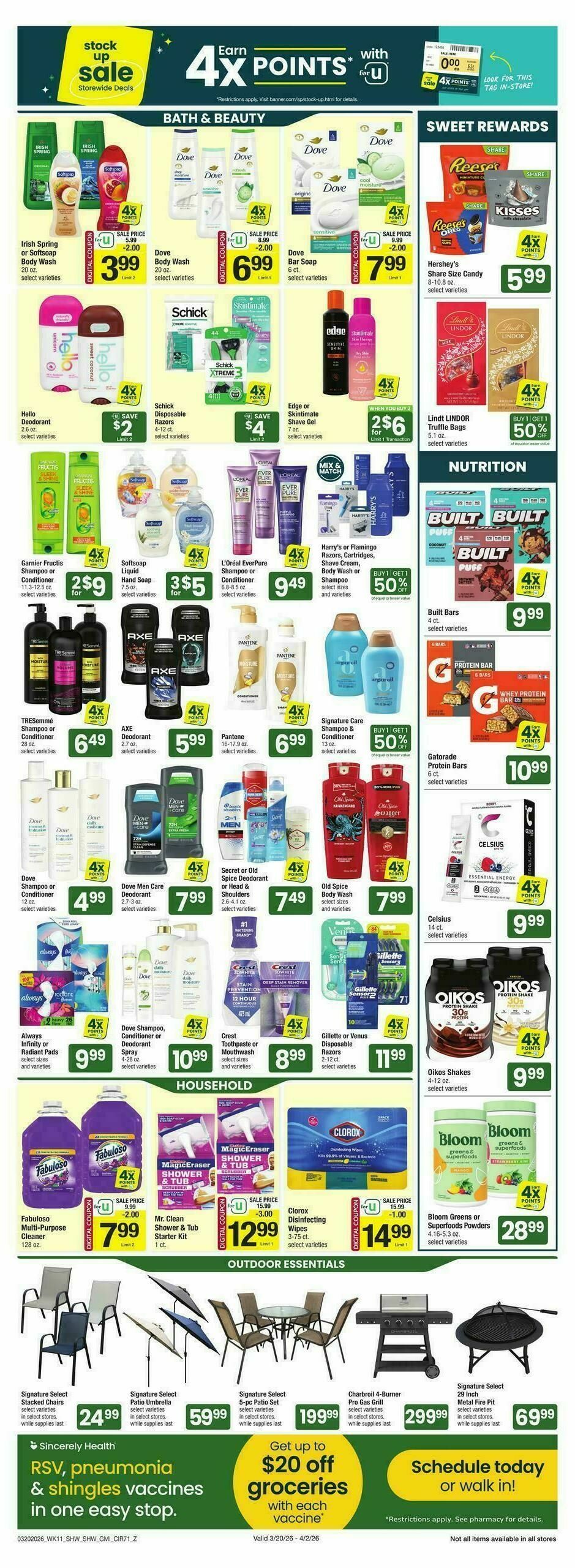 Shaw's Weekly Ad from March 20