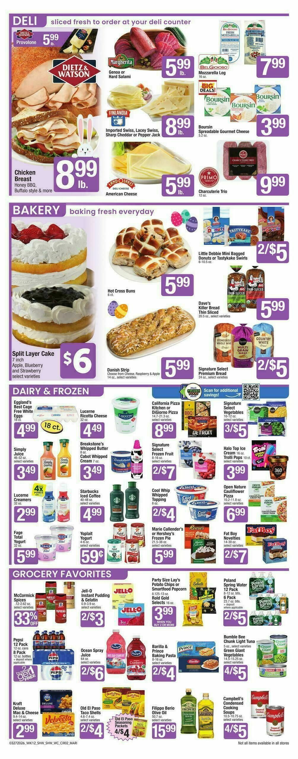Shaw's Weekly Ad from March 27