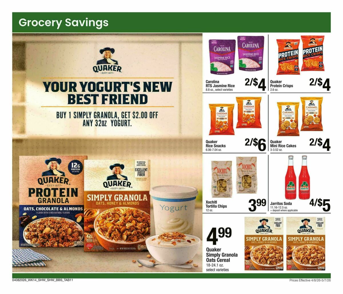 Shaw's Big Book of Savings Weekly Ad from April 8