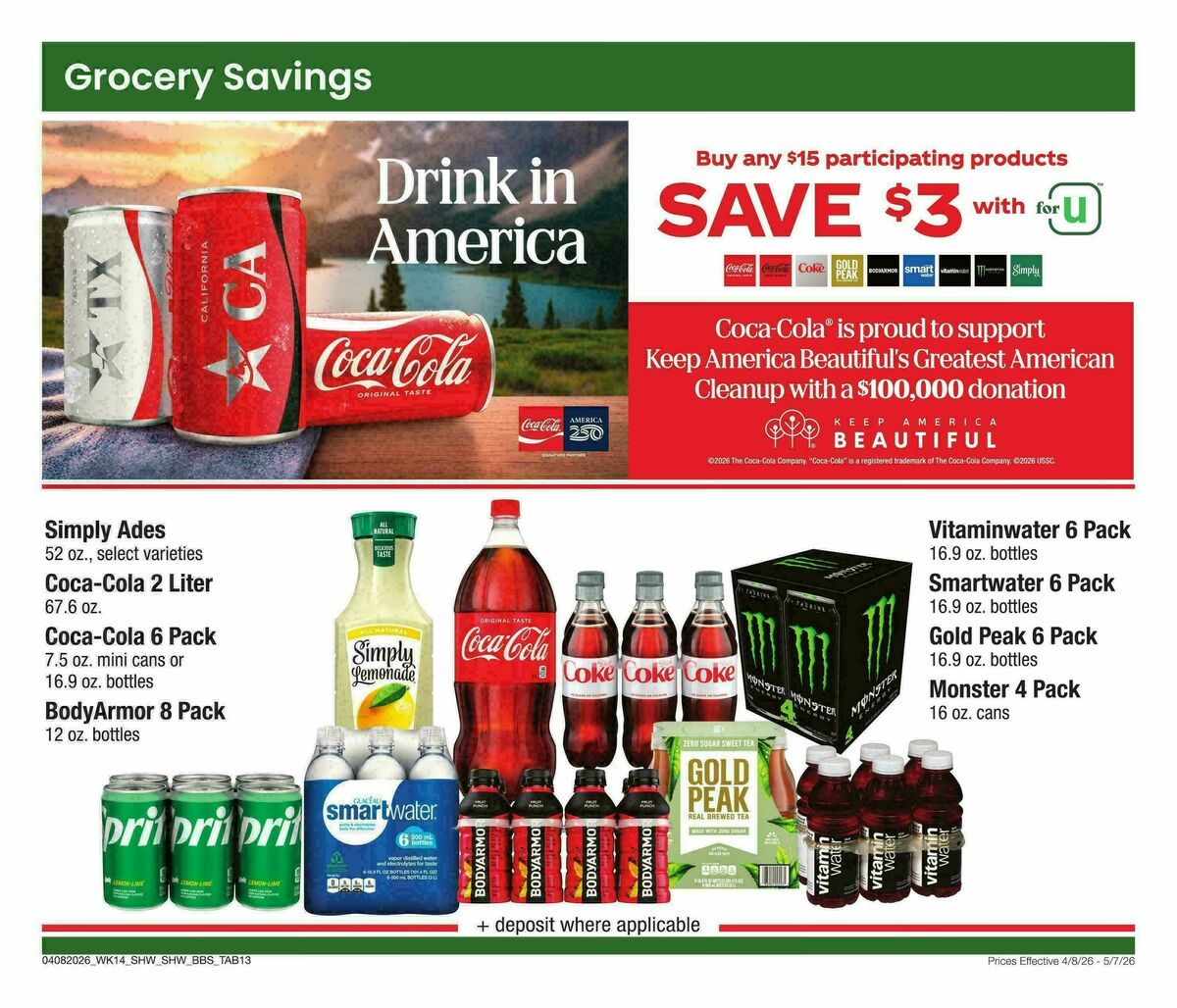 Shaw's Big Book of Savings Weekly Ad from April 8