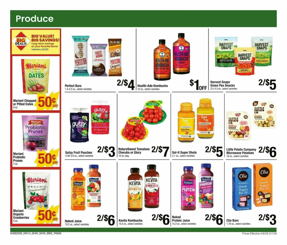 Shaw's Big Book of Savings Weekly Ad from April 8
