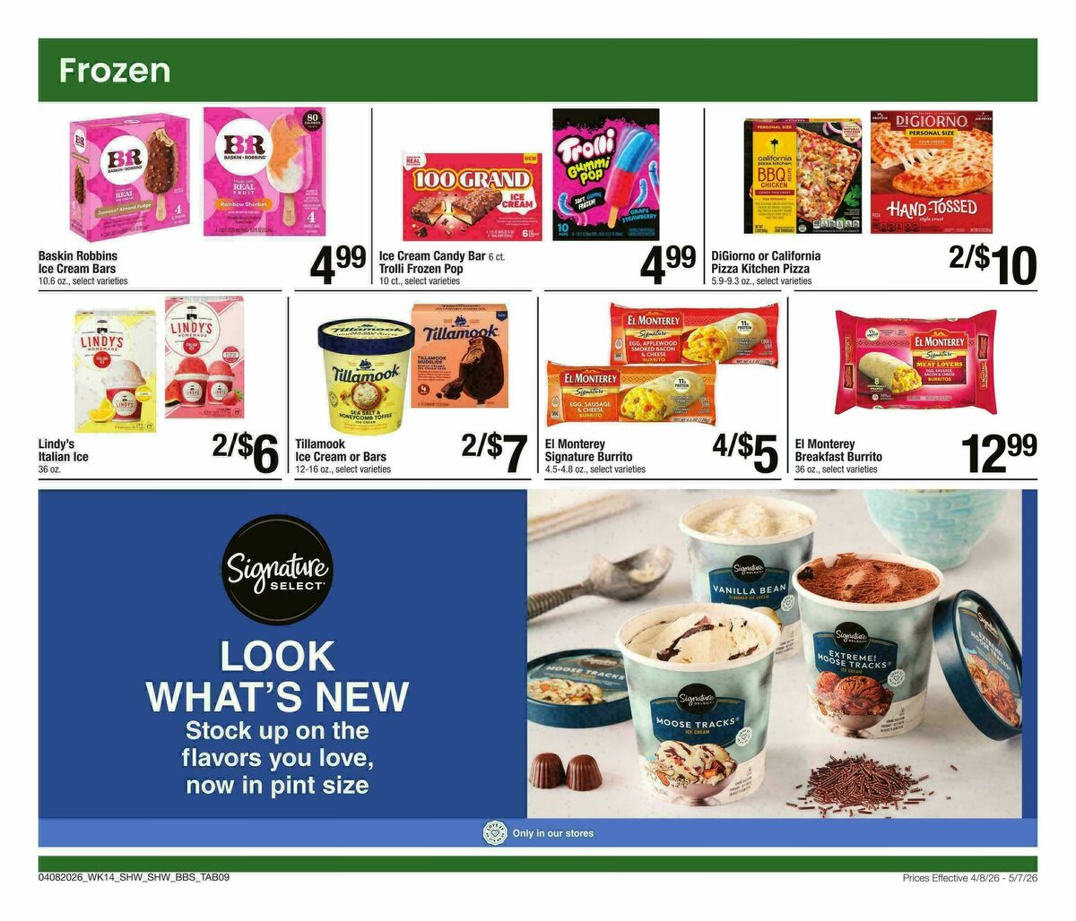 Shaw's Big Book of Savings Weekly Ad from April 8