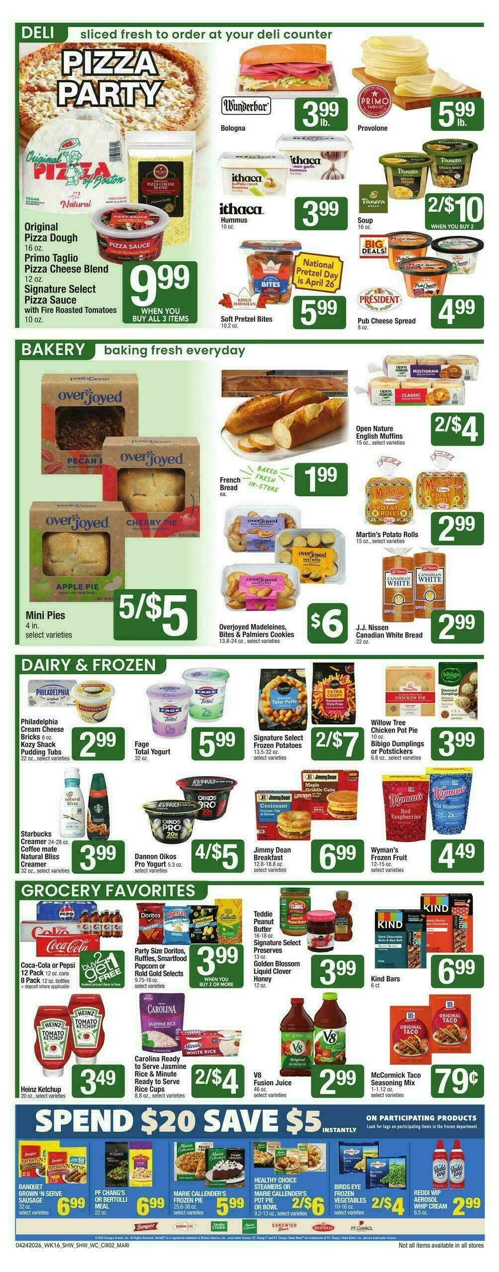 Shaw's Weekly Ad from April 24