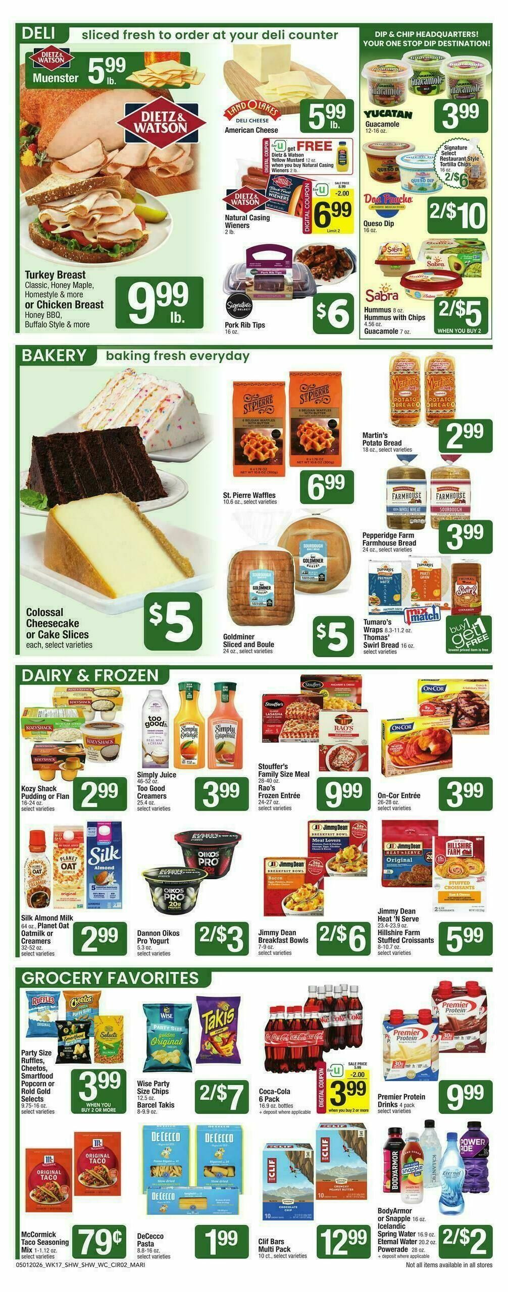 Shaw's Weekly Ad from May 1
